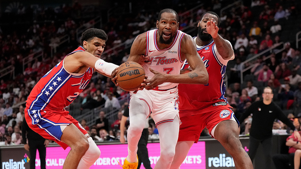 04月10日 NBA常规赛 76人vs火箭 NBA录像回放