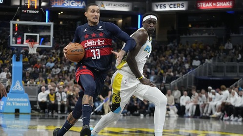 《NBA全场集锦》【球星】萨尔vs步行者集锦 全队最高17+14攻防发力难救主