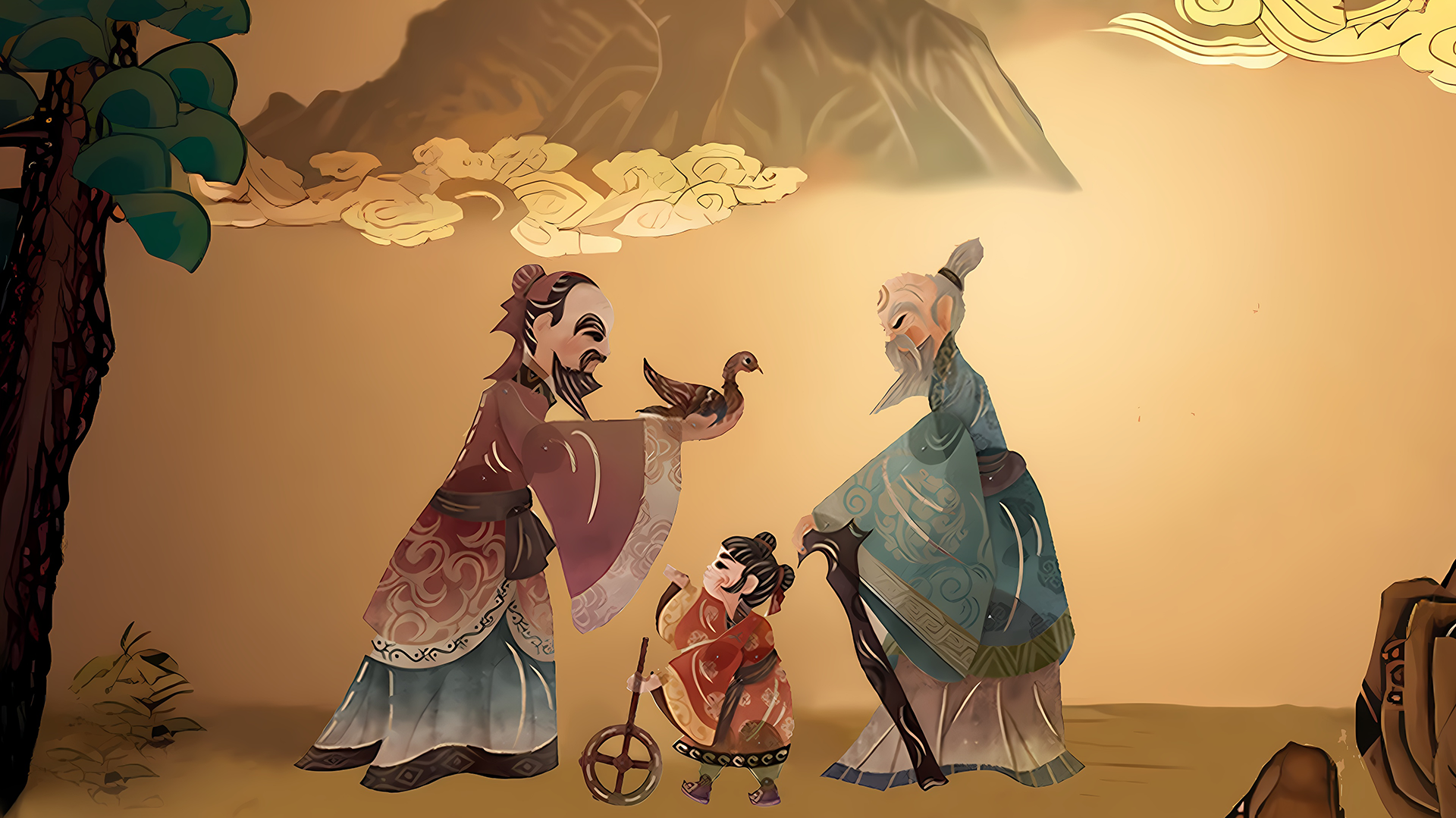 皮影动画：孔子故事-封面1