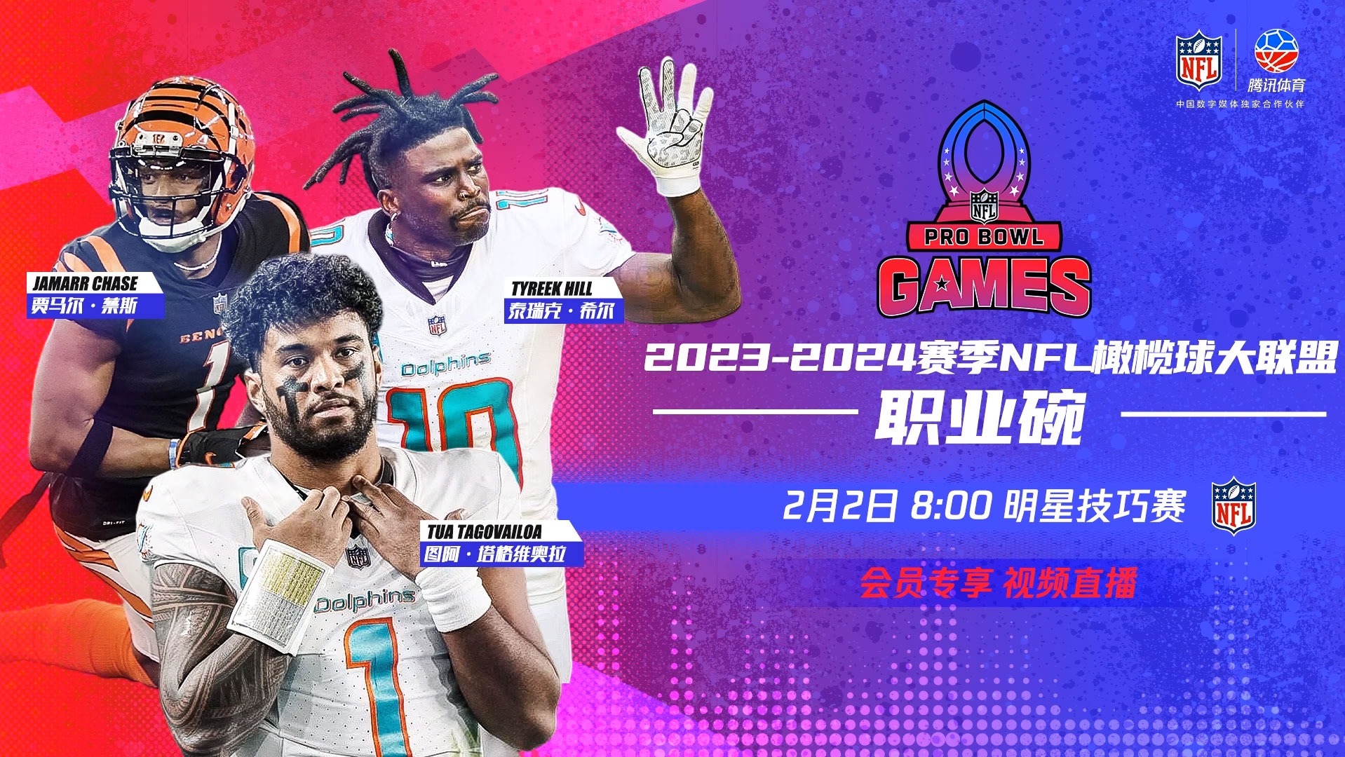 全景NFL_2023赛季NFL职业碗明星腰旗对抗赛_【回放】2023赛季NFL职业碗明星腰旗对抗赛第四节_高清1080P在线观看平台_腾讯视频