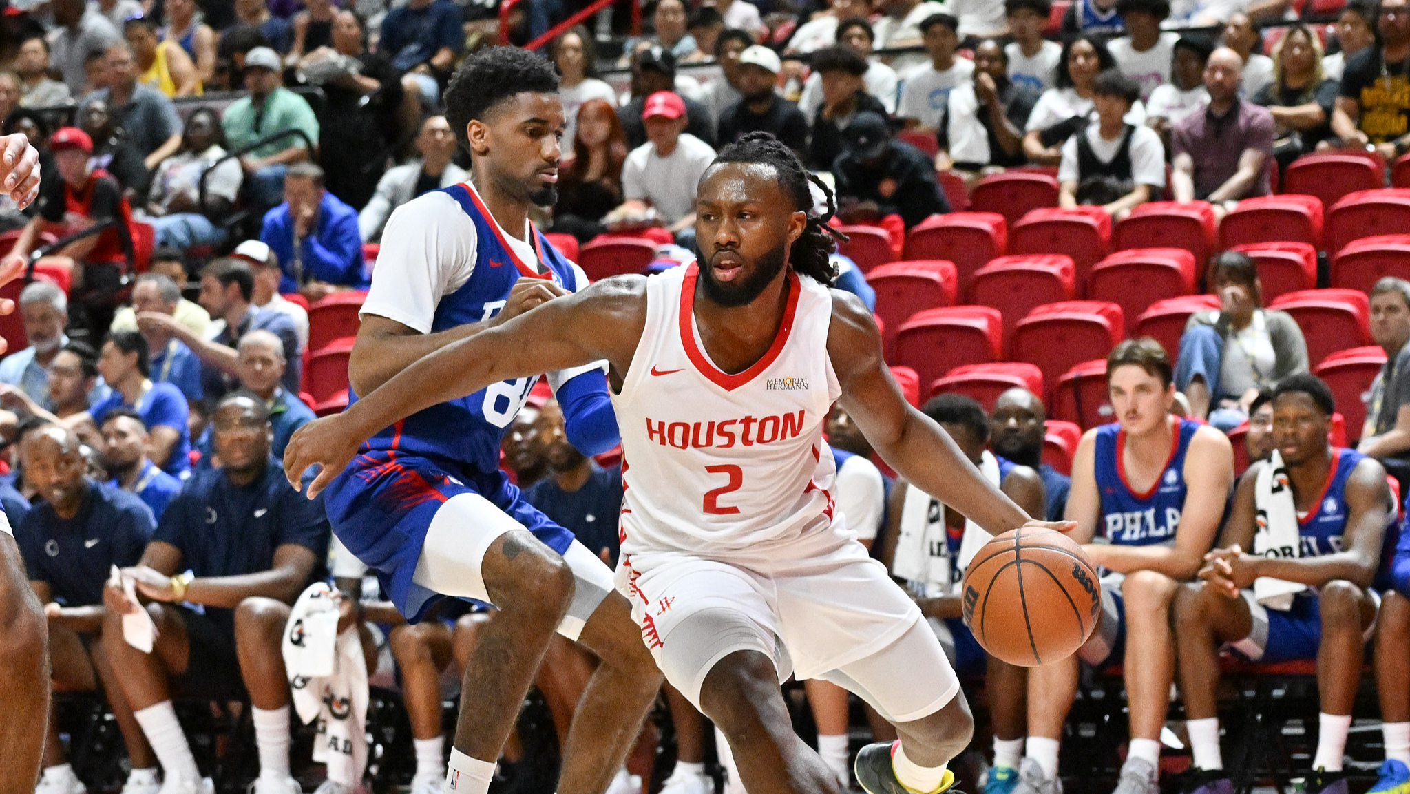 休斯敦火箭_NBA夏季联赛：76人64-90火箭_NBA夏季联赛：76人64-90火箭_【回放】76人vs火箭中文解说全场回放_高清1080P ...