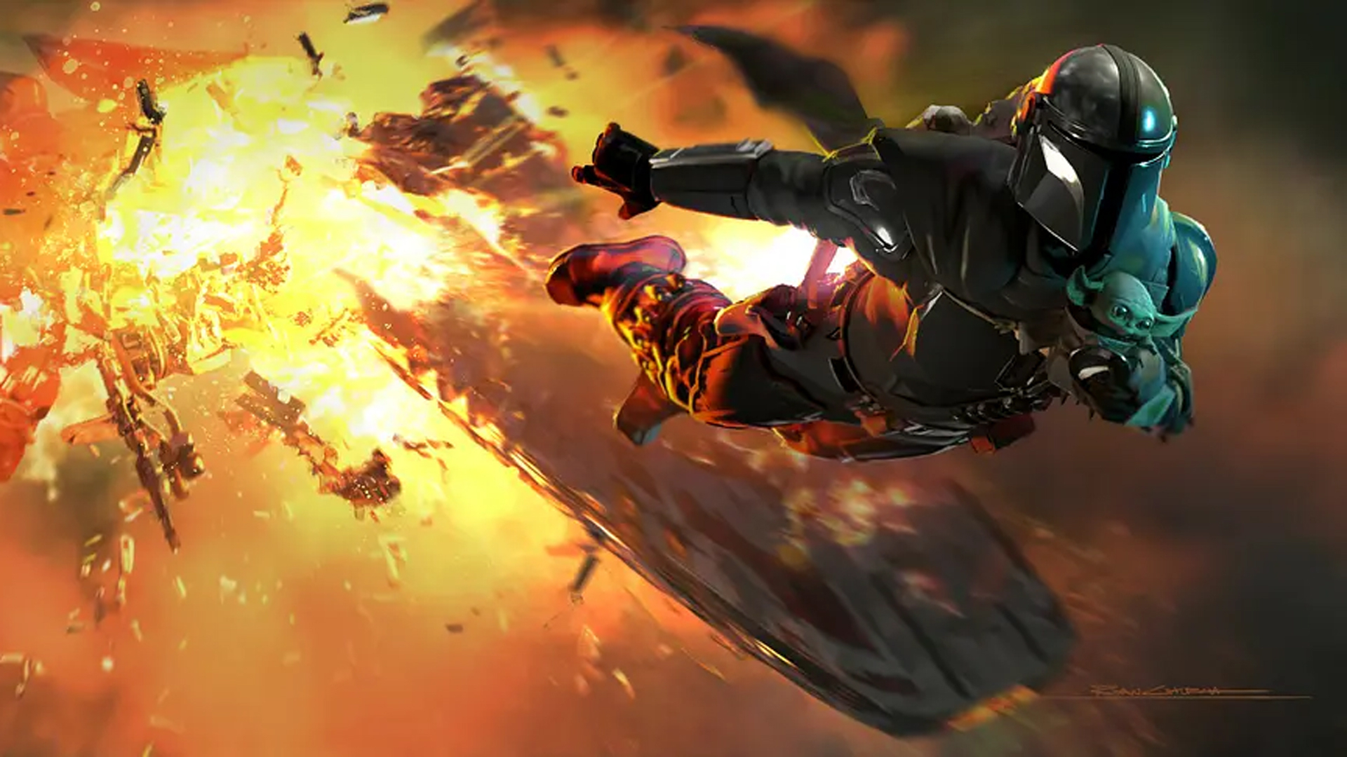 星球大战曼达洛人与古古