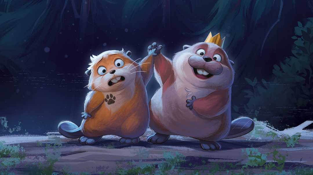 河狸变身计划绘本版-封面1