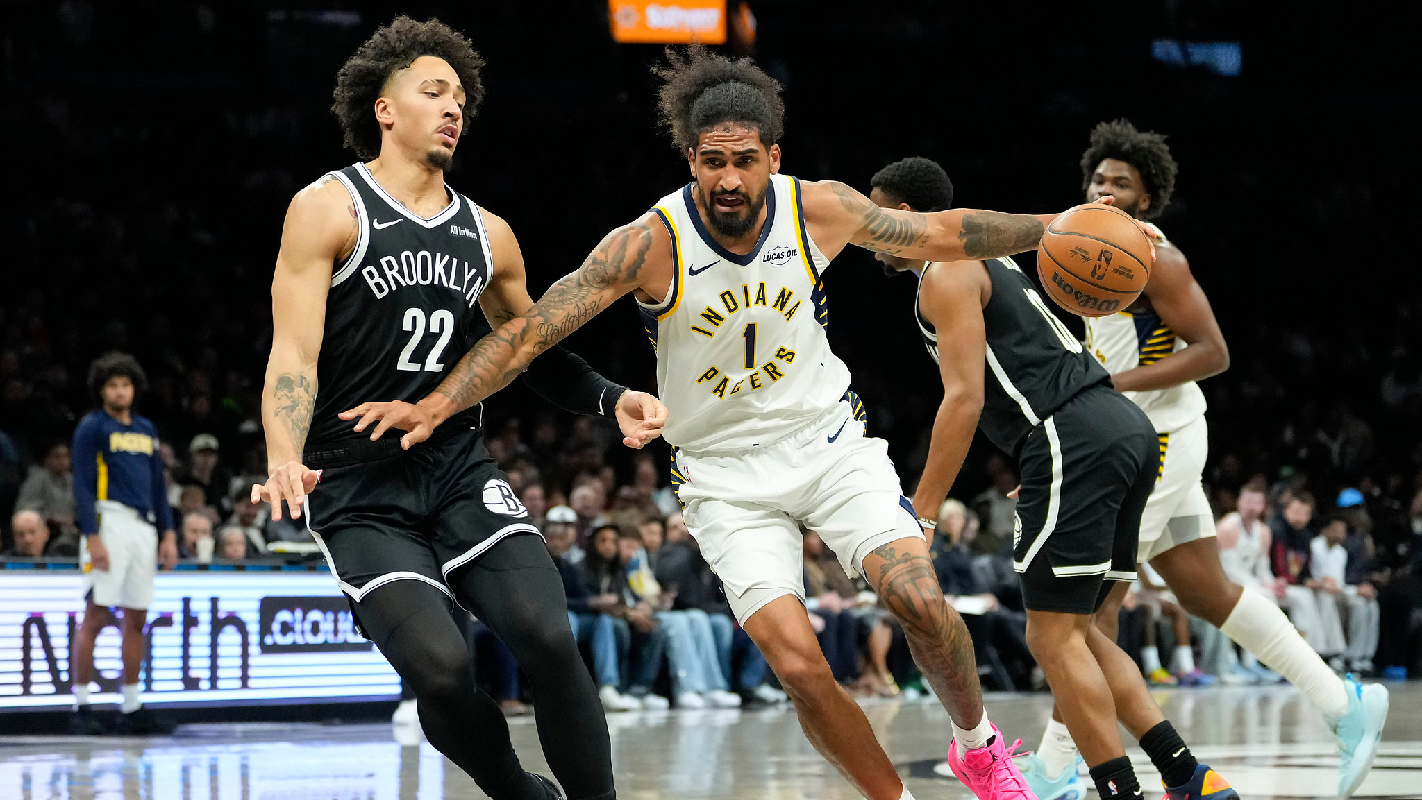 04月10日 NBA常规赛 步行者vs篮网 NBA录像回放