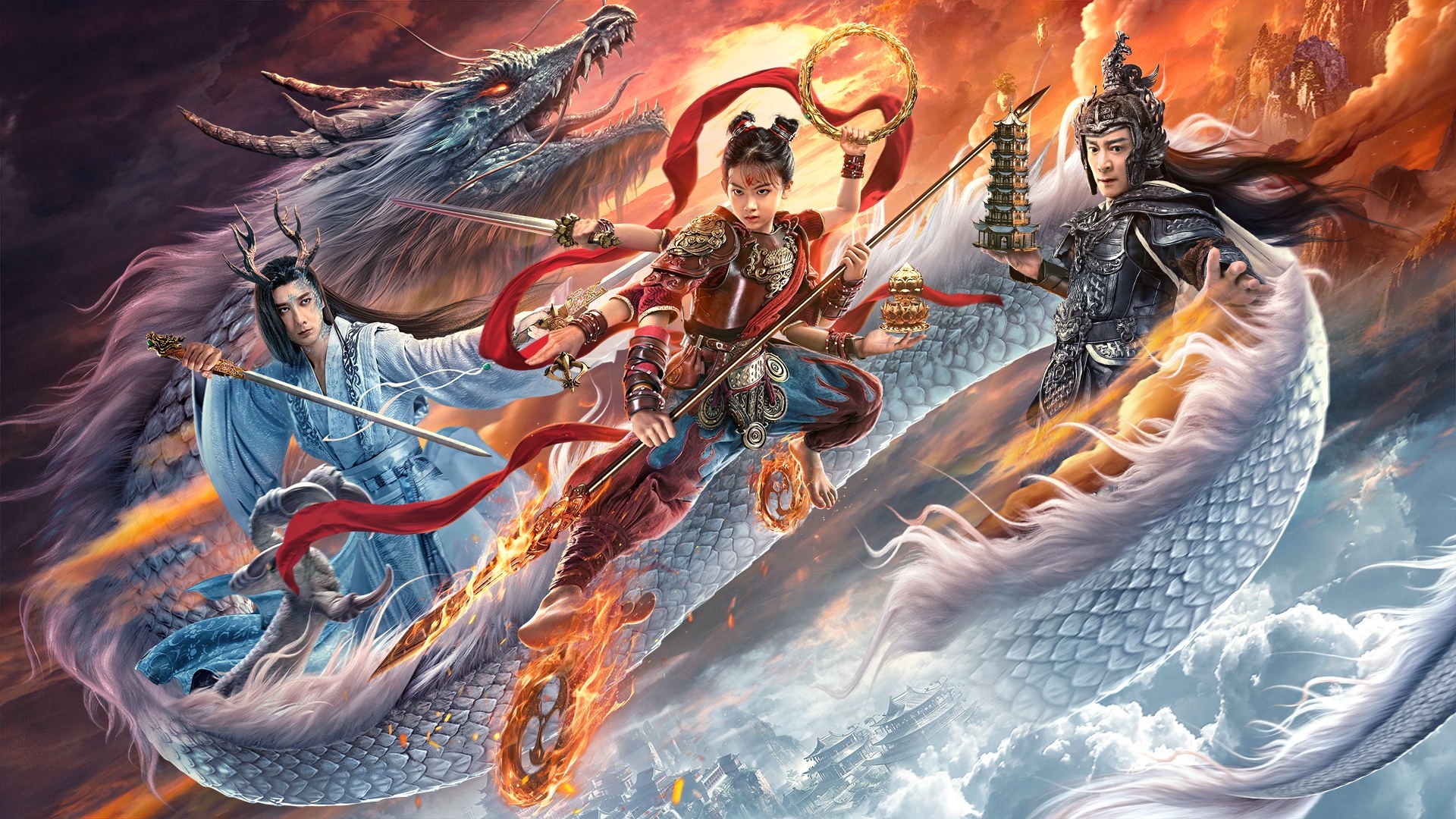 《哪吒之魔童降世》，这是一部由杨宇（饺子）编剧及执导，吕艳婷、囧森瑟夫、瀚墨、陈浩、绿绮、张伽铭、杨卫担任主要配音的中国动画电影