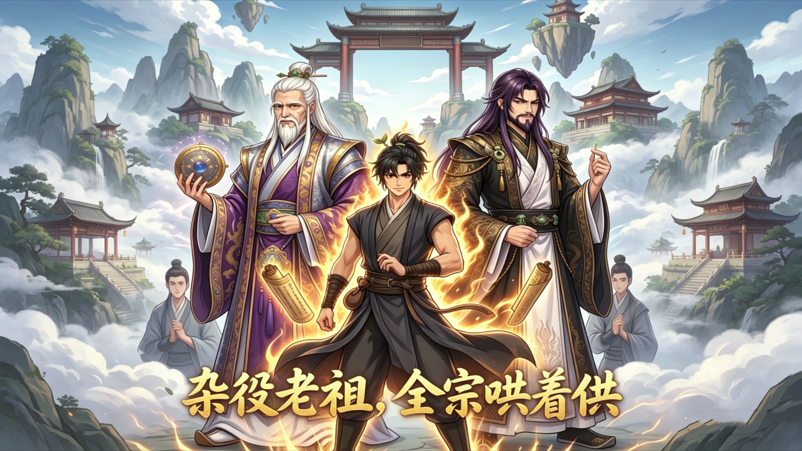 杂役老祖，全宗哄着供_第19集：谁敢不敬，宗门严惩_动漫_高清完整版