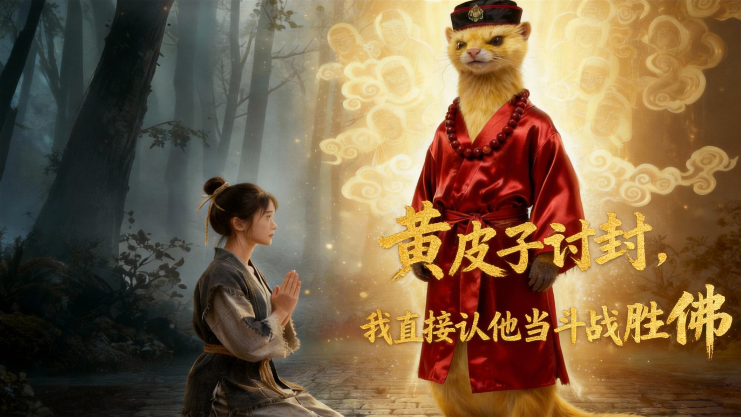 黄皮子讨封，我认他当斗战胜佛_黄皮子讨封，我直接认他当斗战胜佛-第1集我家供奉黄仙牌位，可它却害死了我两世。_动漫_高清完整版视频在线观看_腾讯视频
