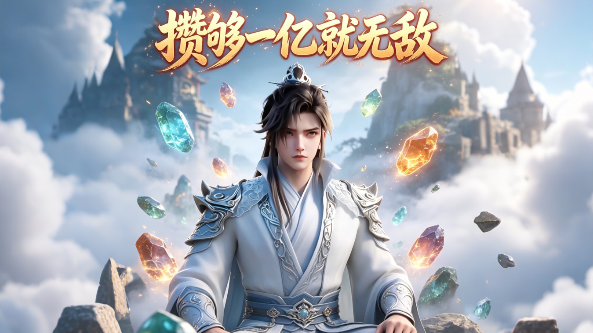 攒够一亿就无敌-第9集紫炎老祖想杀我？我一招捏碎符文锁链，他临死喊“有挂”！_动漫_高清完整版视频在线观看_腾讯视频