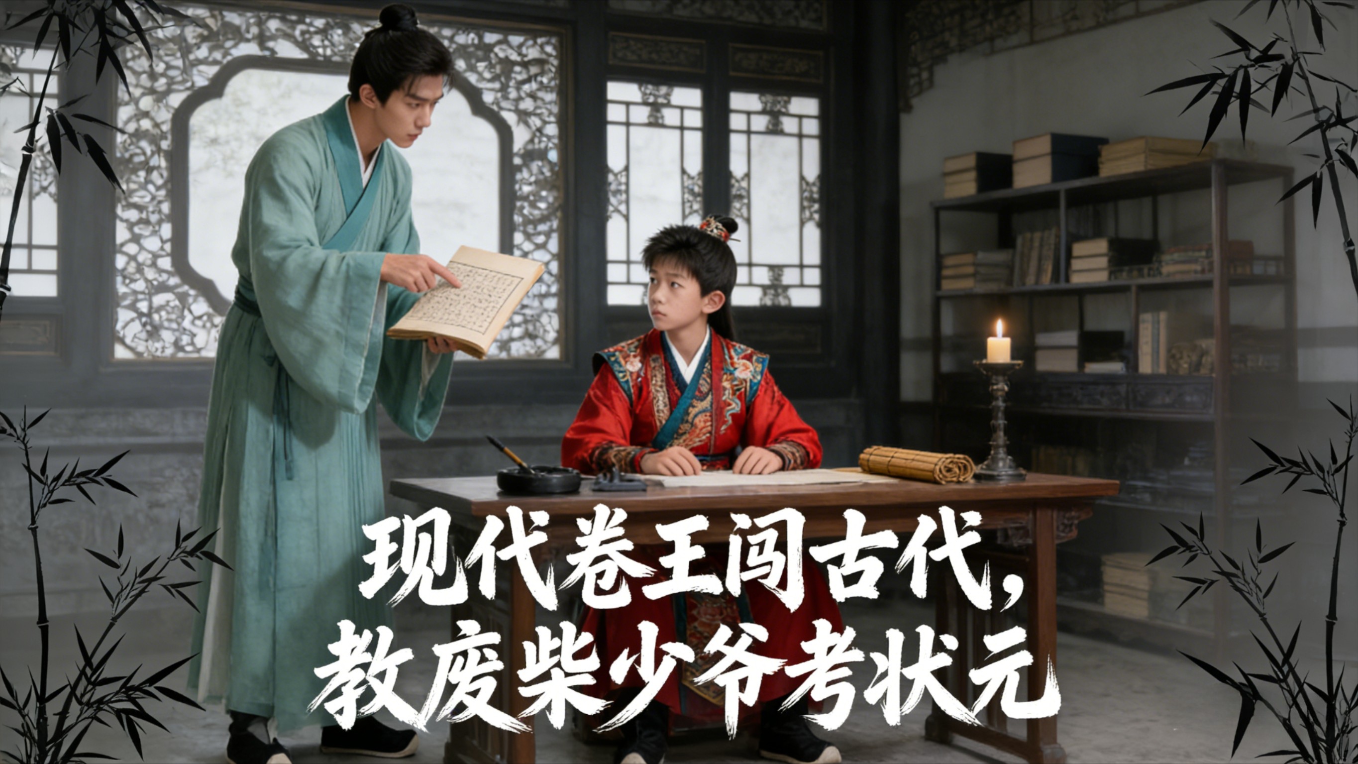 现代卷王闯古代，教废柴少爷考状元第1集_电视剧_高清完整版视频在线观看_腾讯视频