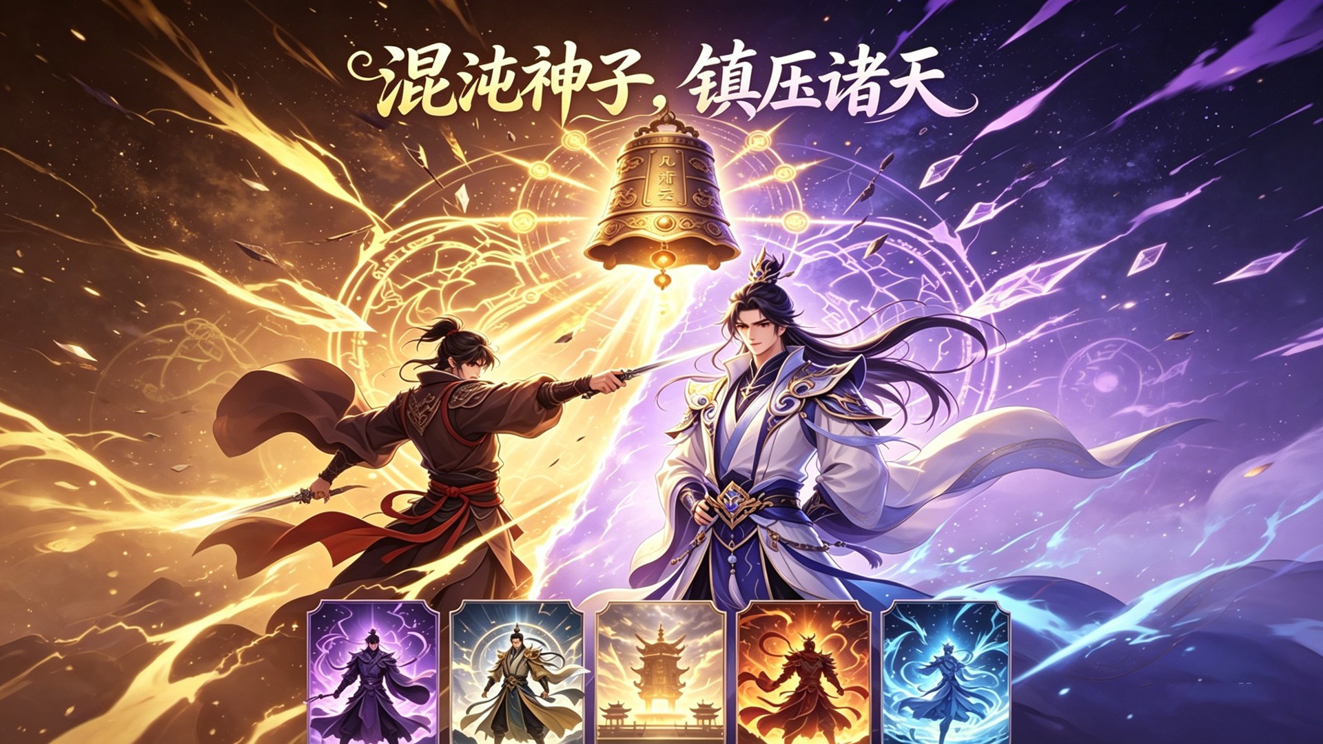 混沌-虚像- 混沌神子，镇压诸天_第14集：秘境探险，斩获奇珍再破桎梏_动漫_高清