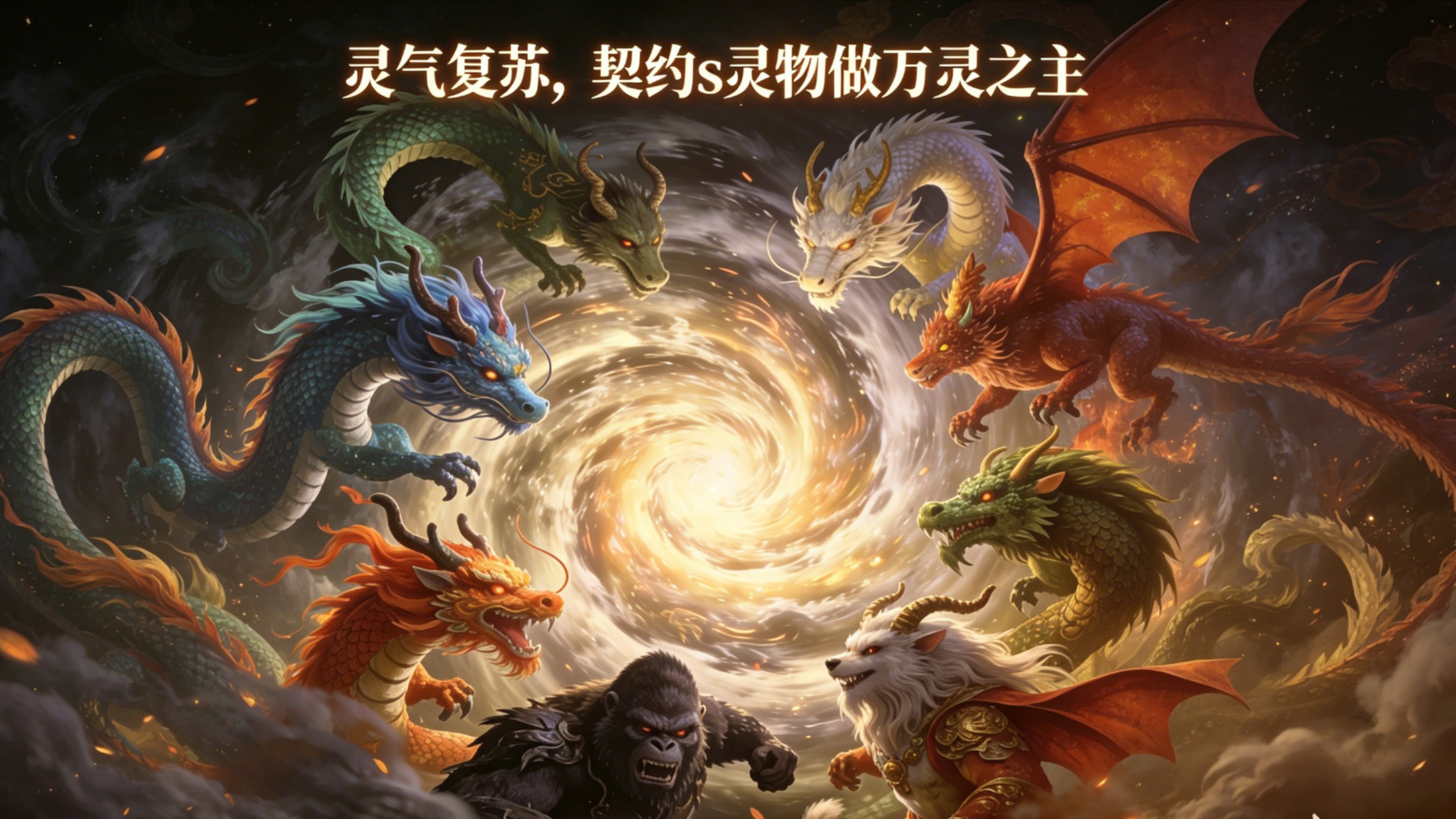《灵气复苏，契约s灵物做万灵之主》_灵气复苏，契约s灵物做万灵之主-第1集_动漫_高清完整版视频在线观看_腾讯视频