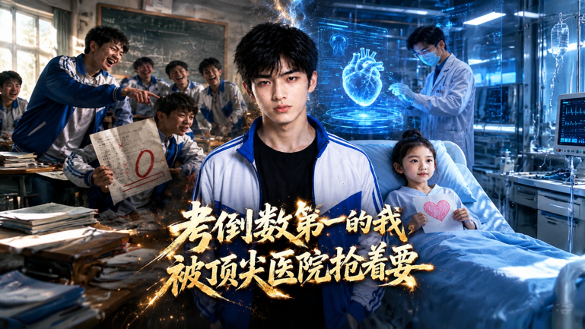考倒数第一的我，被顶尖医院抢着要 海报