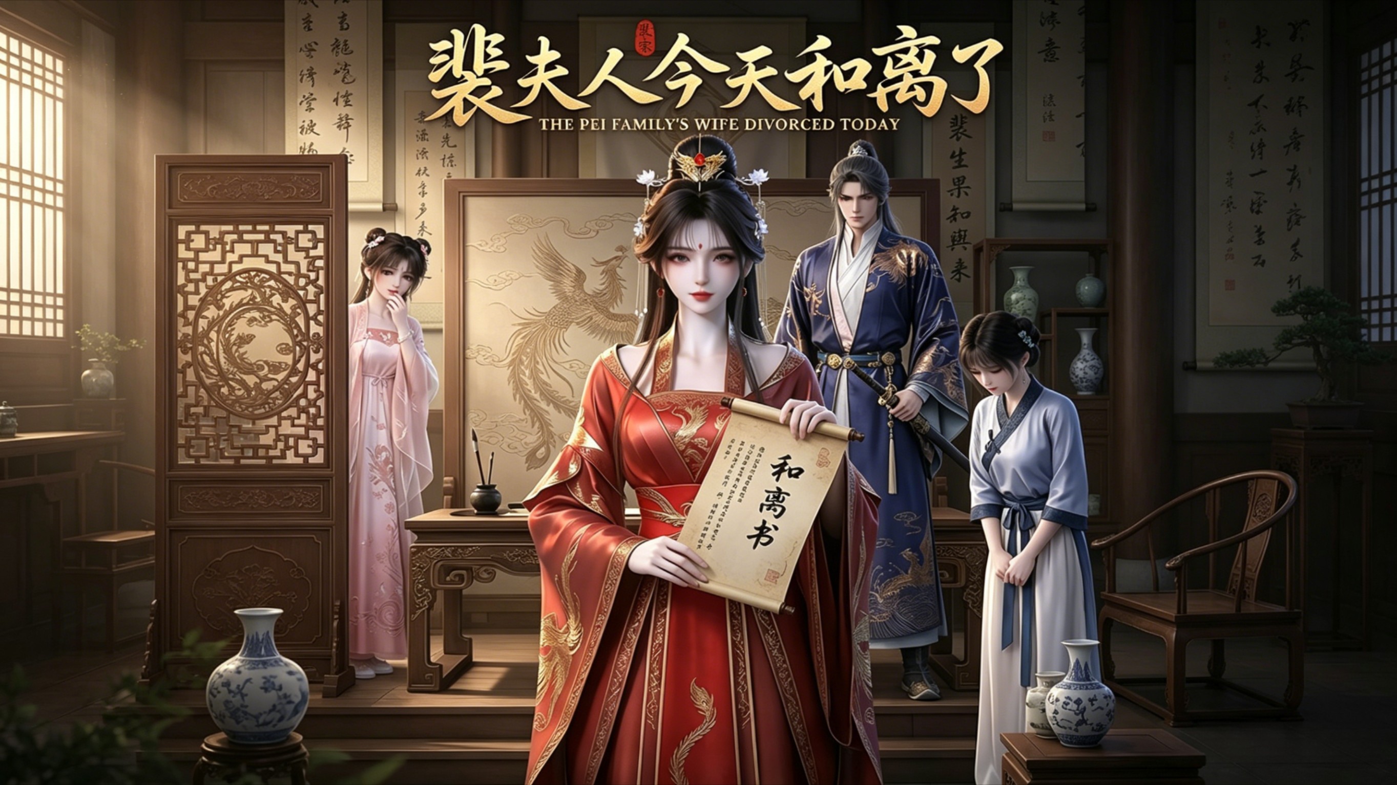 第1集：裴夫人今天和离了_动漫_高清完整版视频在线观看_腾讯视频