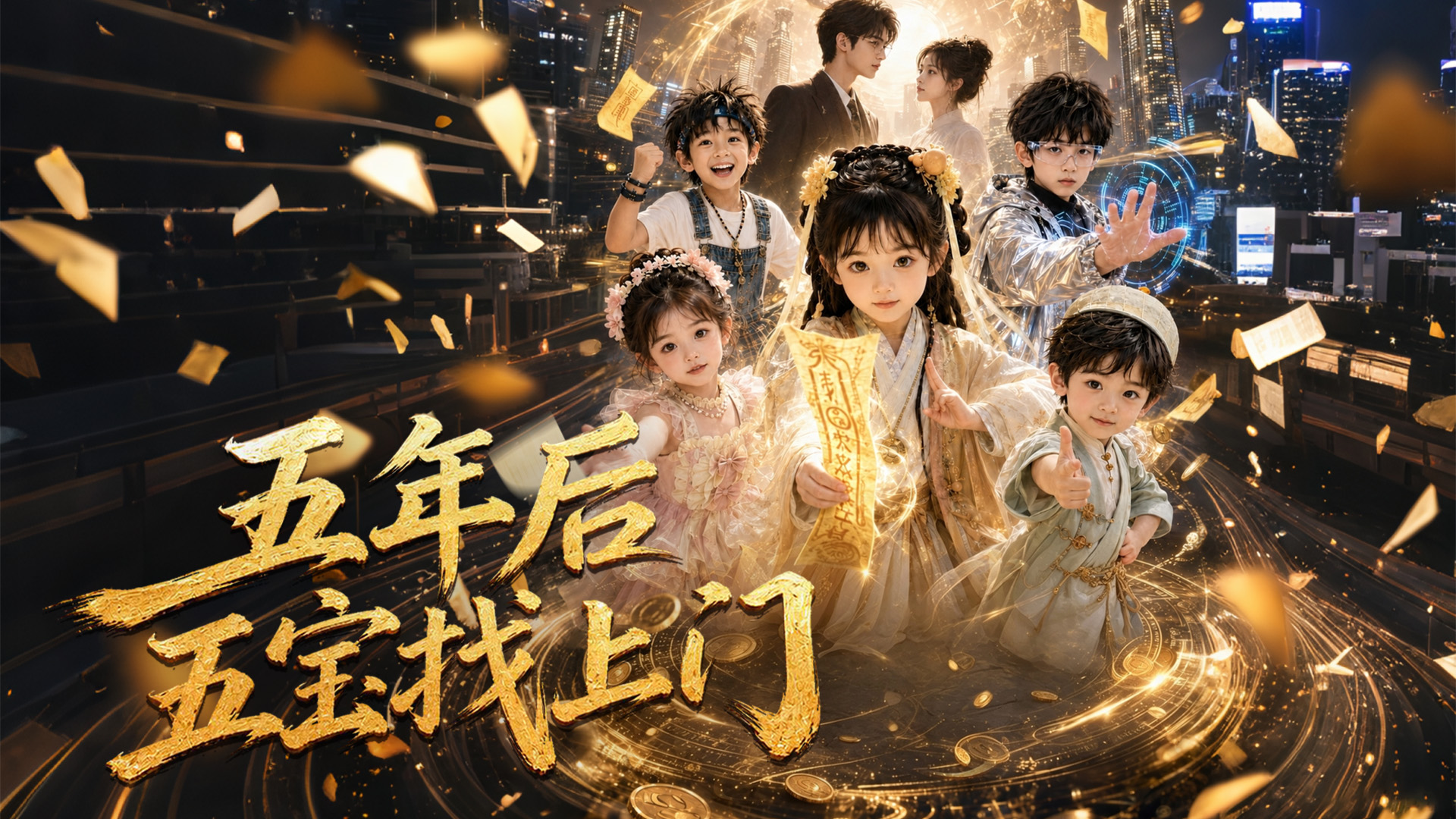 五年后五宝找上门第79集_电视剧_高清完整版视频在线观看_腾讯视频