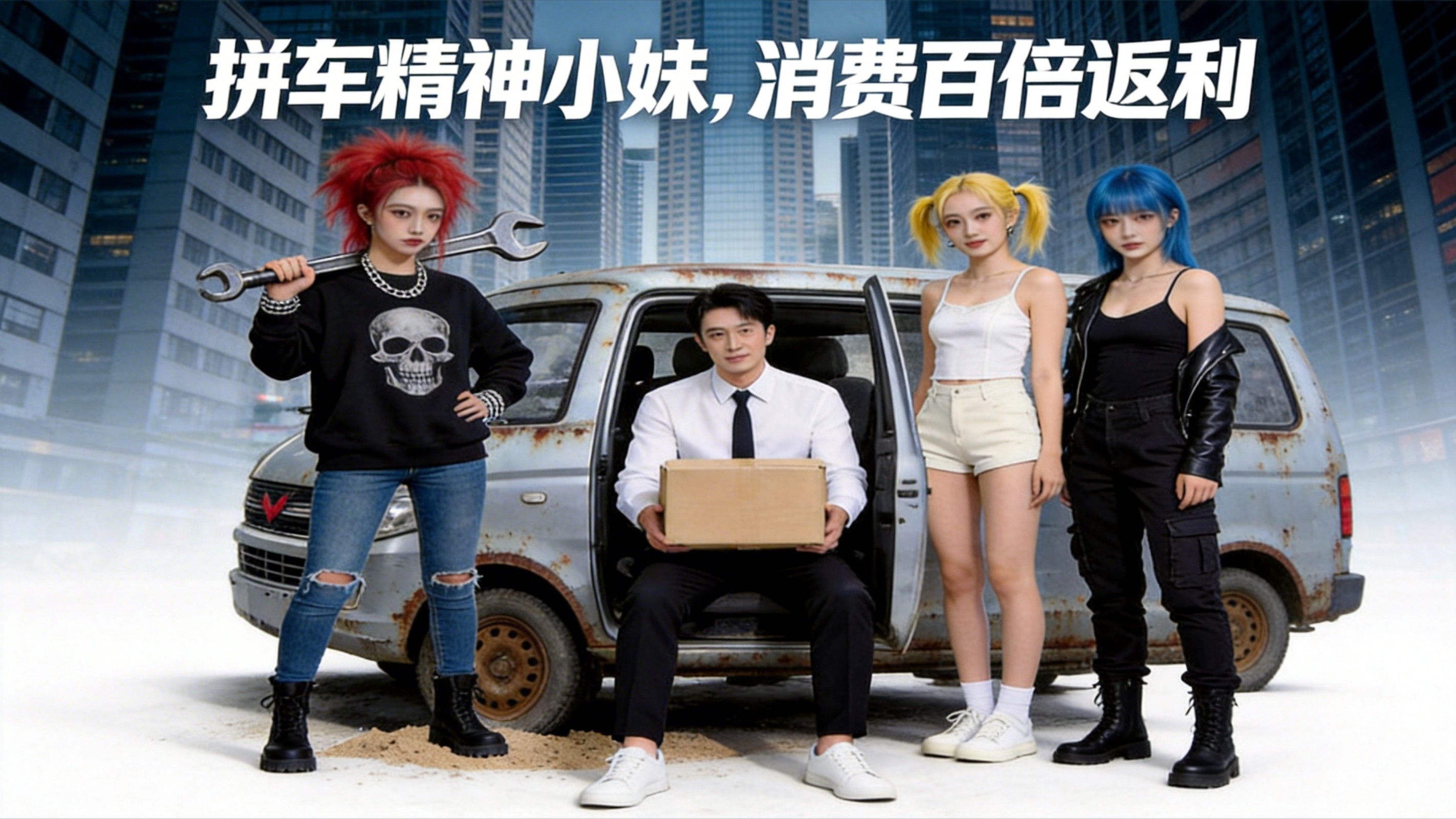 拼车精神小妹，消费百倍返利_第5集：带父母包场高档服装店，狂刷八万激活返利商城_动漫_高清完整版视频在线观看_腾讯视频