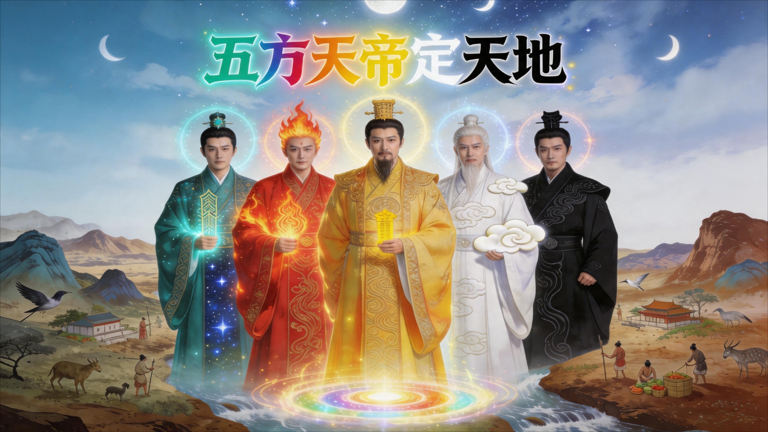 五方天帝定天地-第1集_电视剧_高清完整版视频在线观看_腾讯视频
