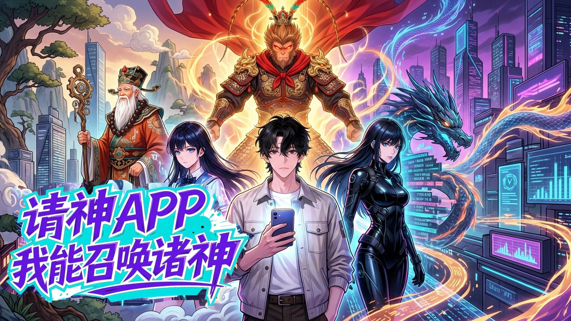 请神APP，我能召唤诸神_第1集：救妹心切，竟意外绑定土地公！_动漫_高清完整版视频在线观看_腾讯视频