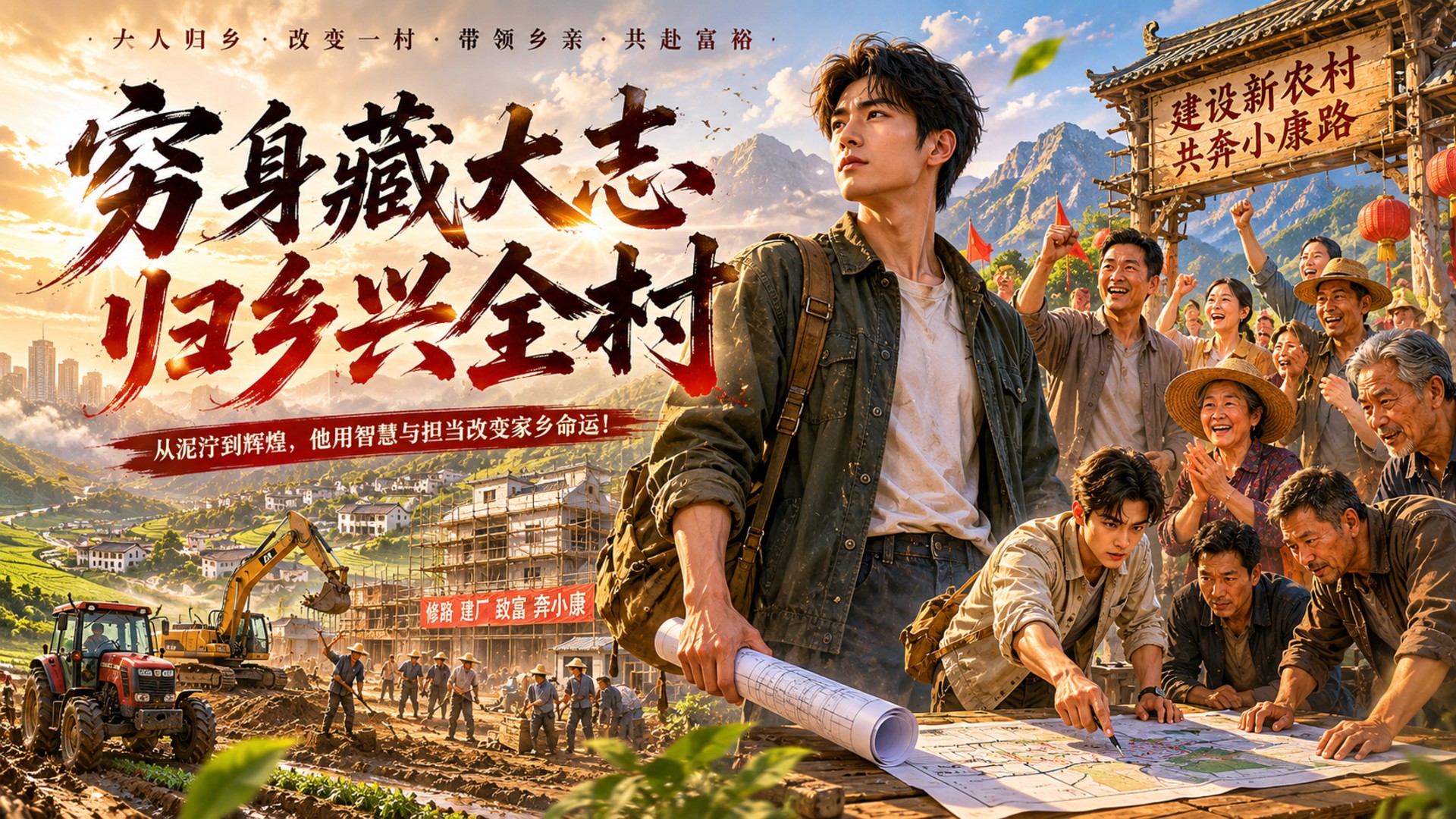 穷身藏大志归乡兴全村_穷身藏大志归乡兴全村-12_电视剧_高清完整版视频在线观看_腾讯视频