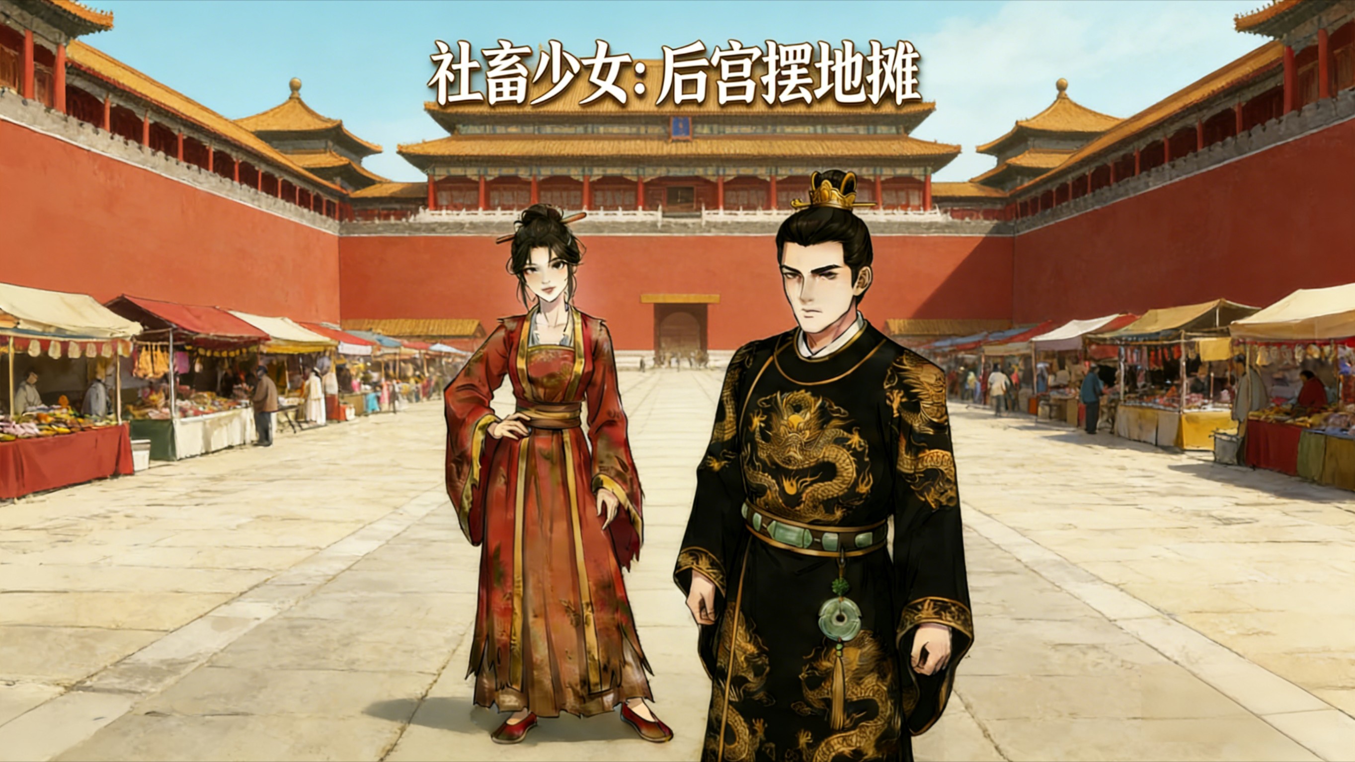 社畜少女：后宫摆地摊_社畜少女：后宫摆地摊01_动漫_高清完整版视频在线观看_腾讯视频