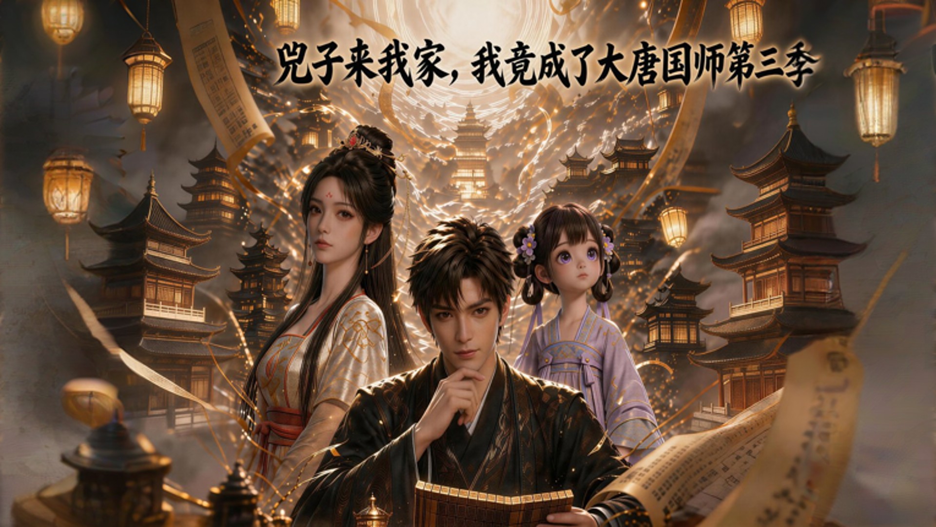 《兕子来我家，我竟成了大唐国师第三季》第4集_动漫_高清完整版视频在线观看_腾讯视频