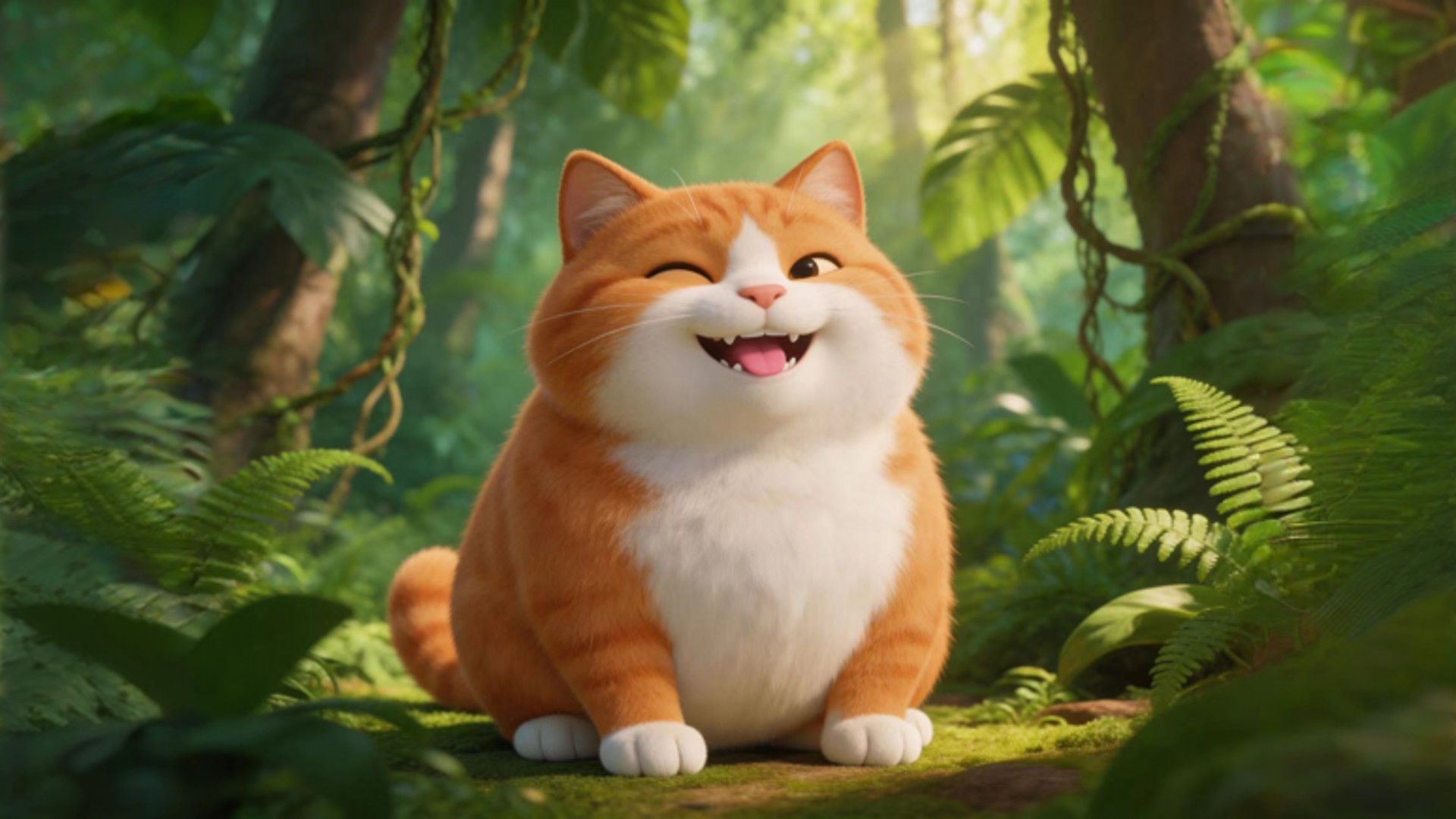 可爱的胖橘猫_心情低落的时候一定要开心的释放自己_动漫_高清完整版视频在线观看_腾讯视频