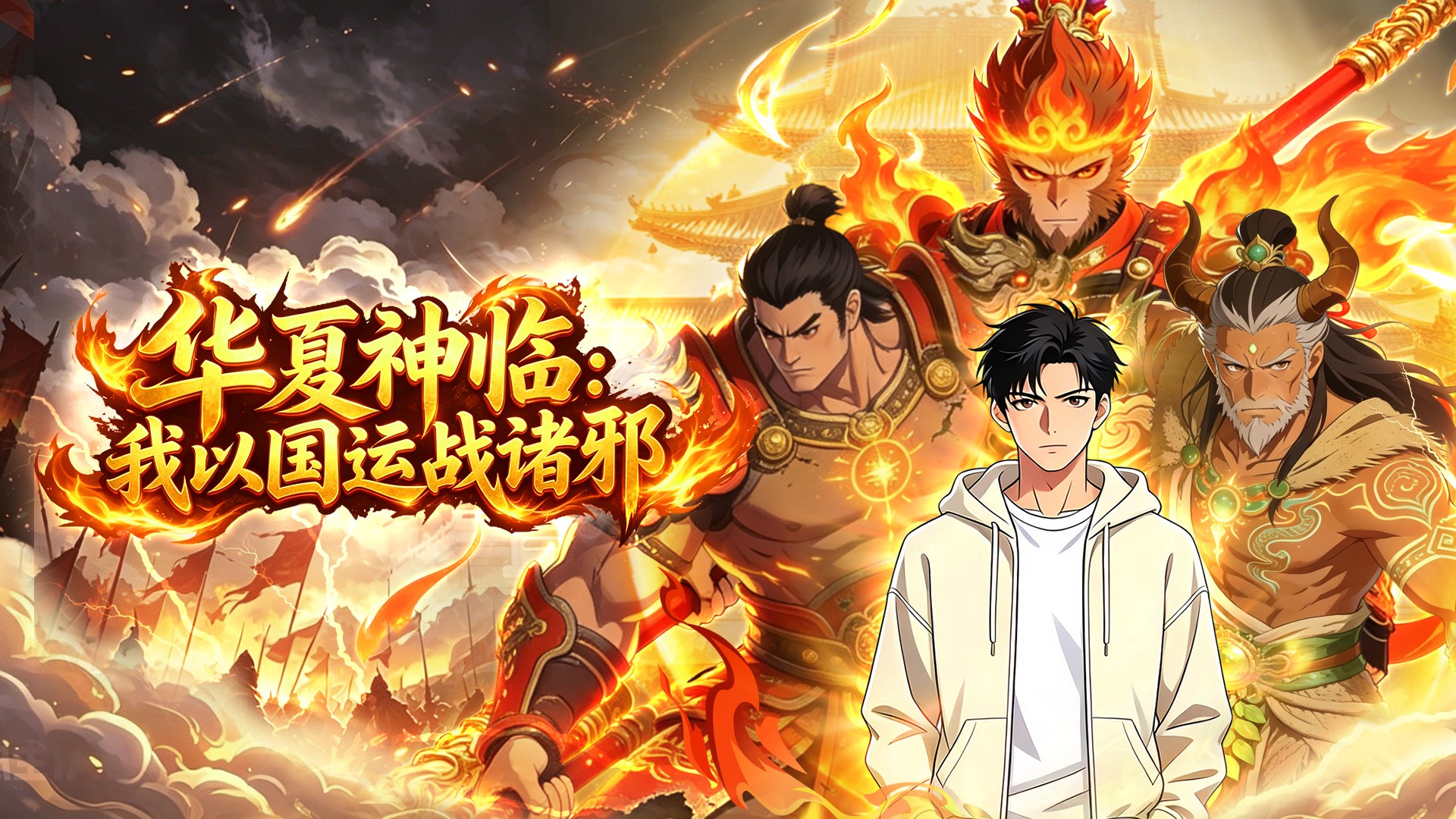 华夏神临：我以国运战诸邪_第12集：英灵显圣，后羿降临_动漫_高清完整版视频在线观看_腾讯视频