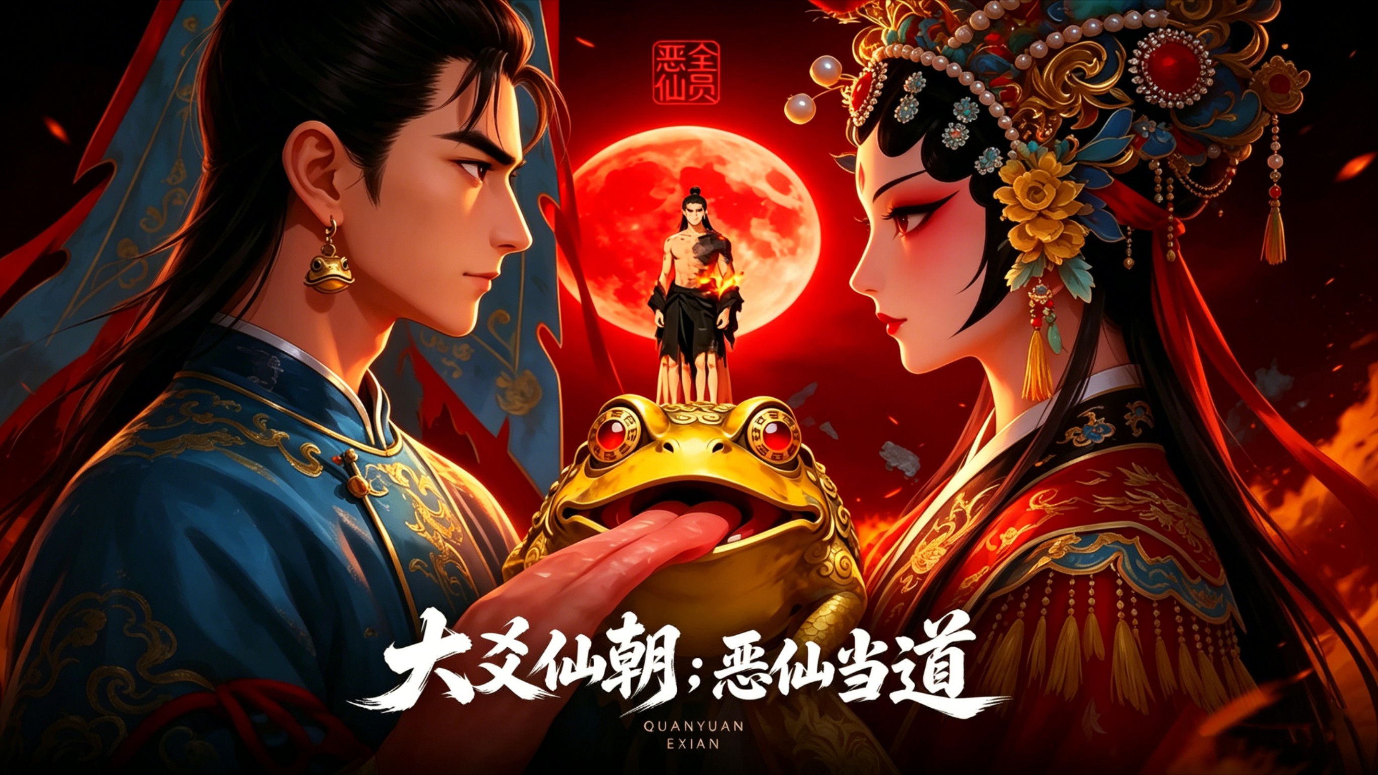 大爻仙朝：恶仙当道_第1集：邪师掳幼，囚于绝境_动漫_高清完整版视频