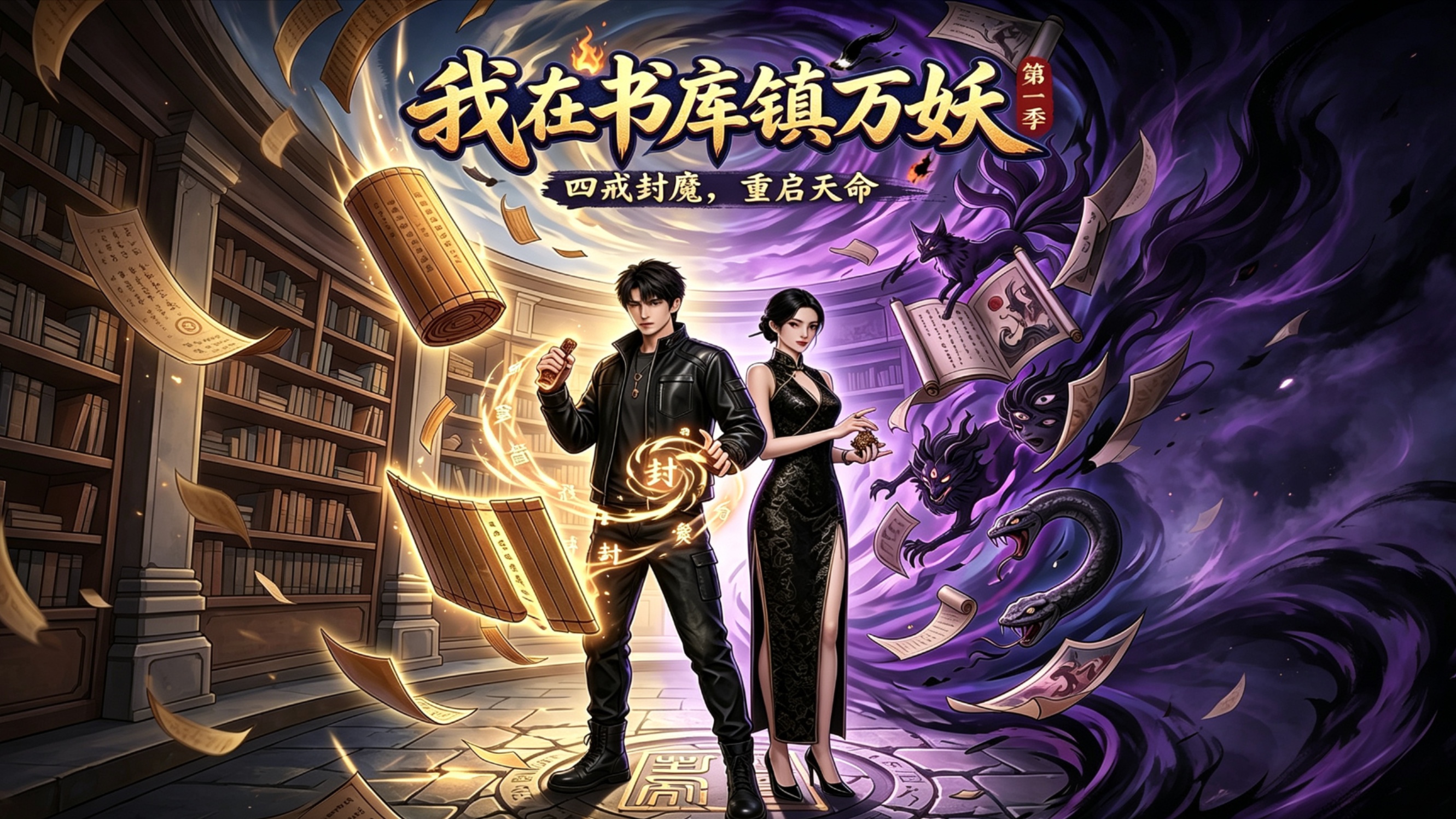 我在书库镇万妖第一季第13集_动漫_高清完整版视频在线观看_腾讯视频