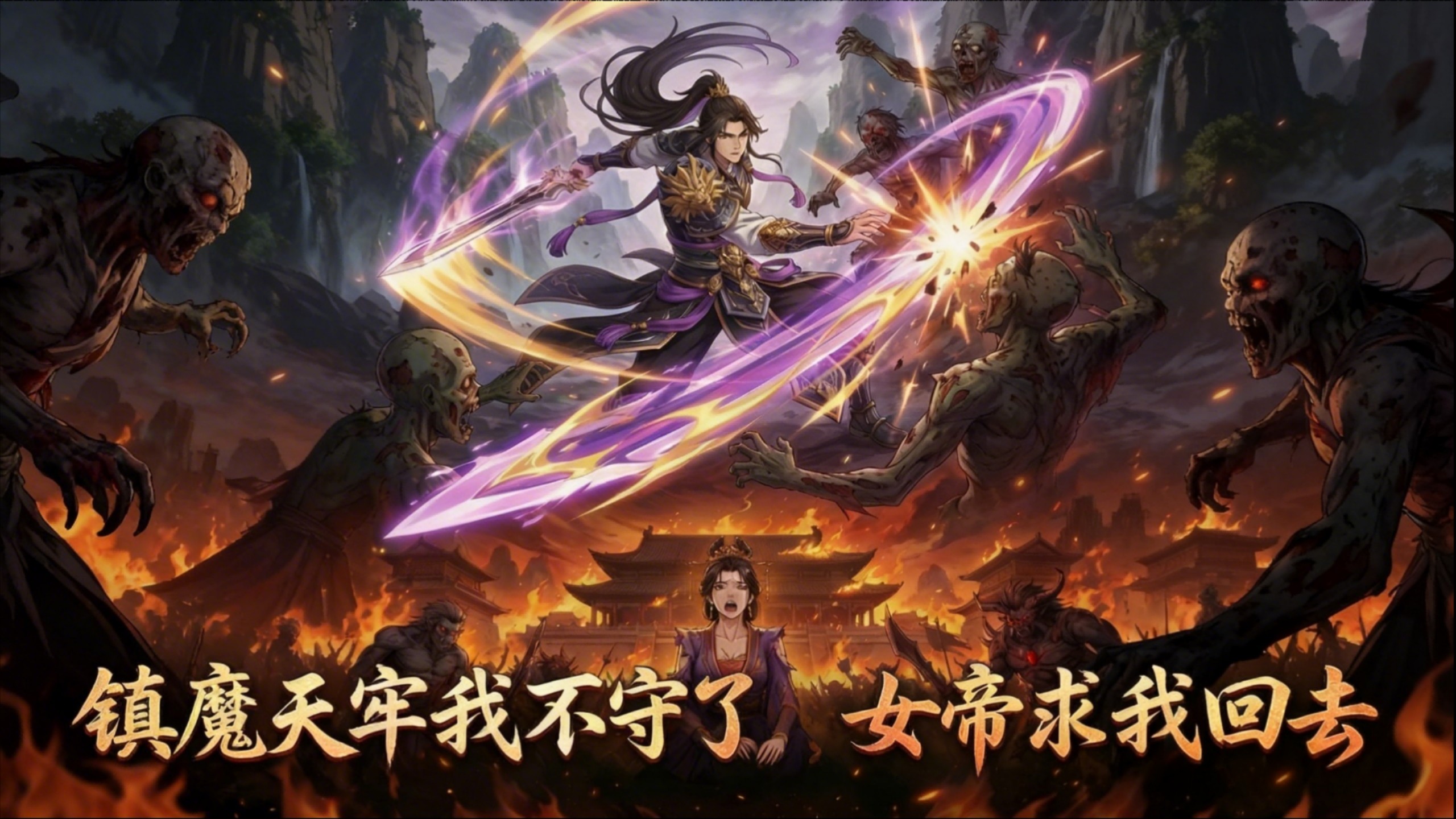 镇魔天牢我不守了，女帝求我回去第43集_动漫_高清完整版视频在线观看_腾讯视频