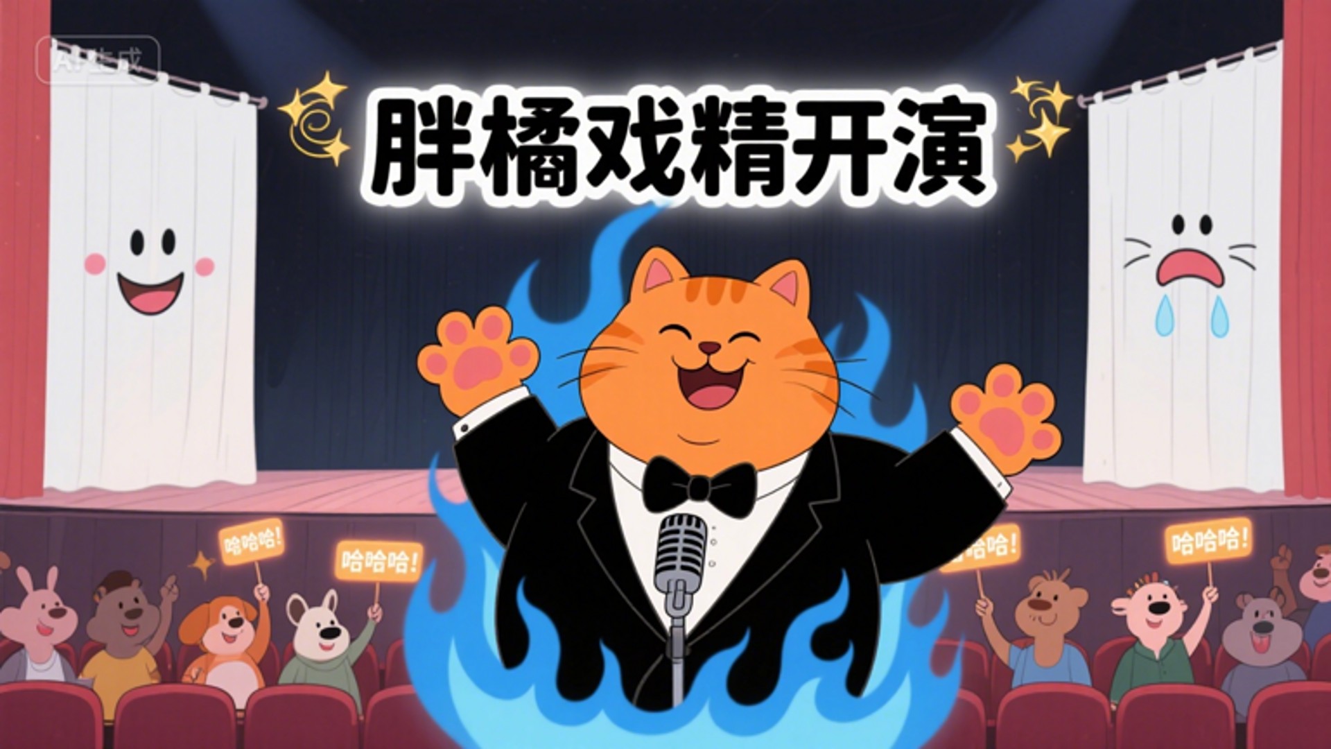 胖橘戏精开演_胖橘和虎哥完美配合。_动漫_高清完整版视频在线观看_腾讯视频