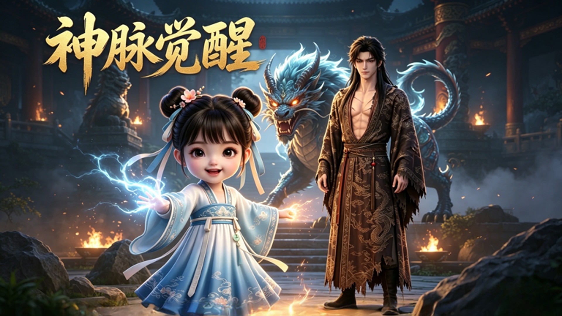 第二十八集：三岁萌宝萌萌破封救父，收服太古凶兽，携爹爹逆袭。_高清1080P在线观看平台_腾讯视频