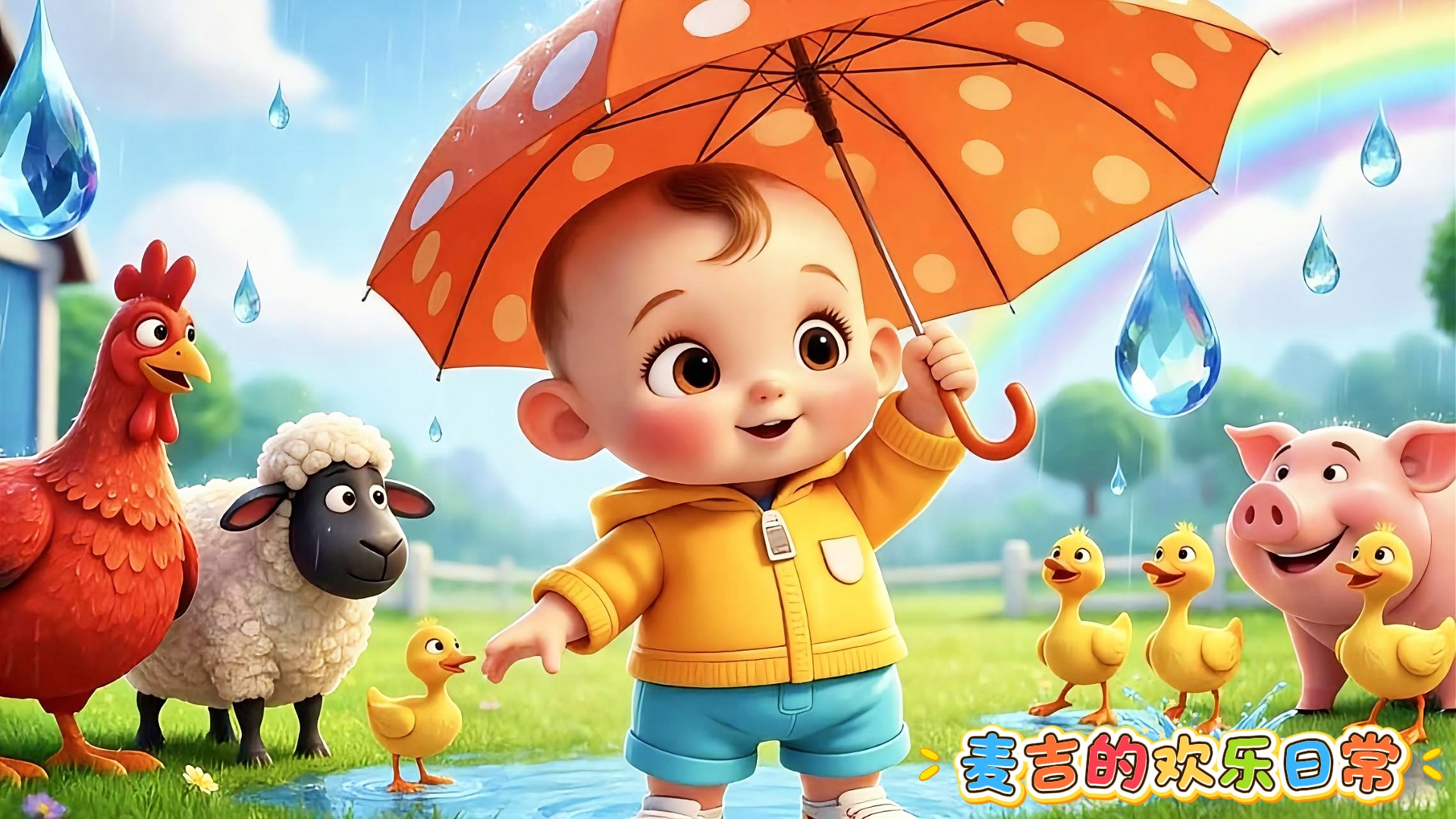 麦吉的欢乐日常_麦吉快乐日常：洗澡玩玩具，吃苹果胡萝卜，最后和大家说晚安！_动漫_高清完整版视频在线观看_腾讯视频