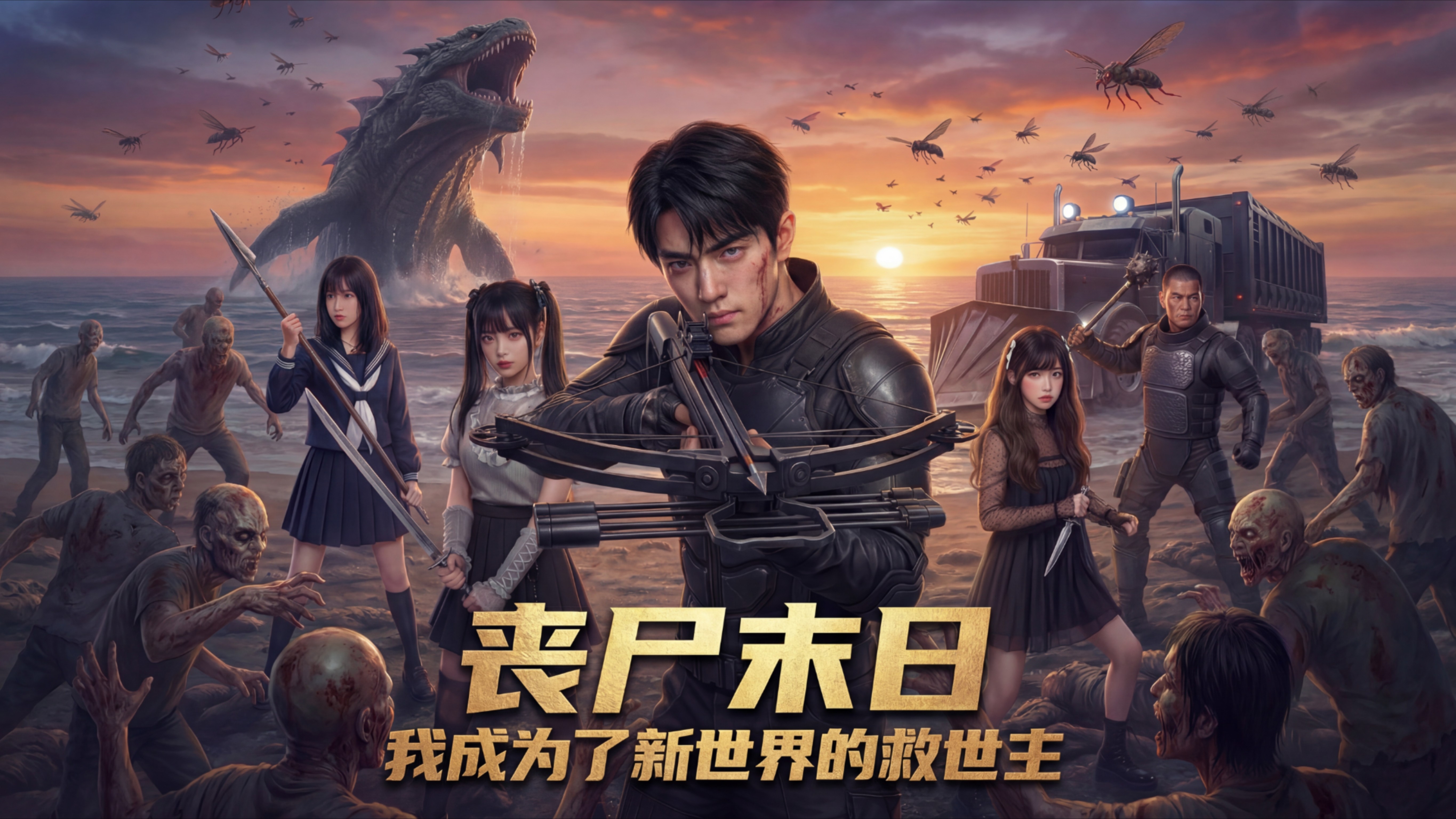 丧尸末日我成了新世界的救世主_电视剧_高清完整版视频在线观看_腾讯视频