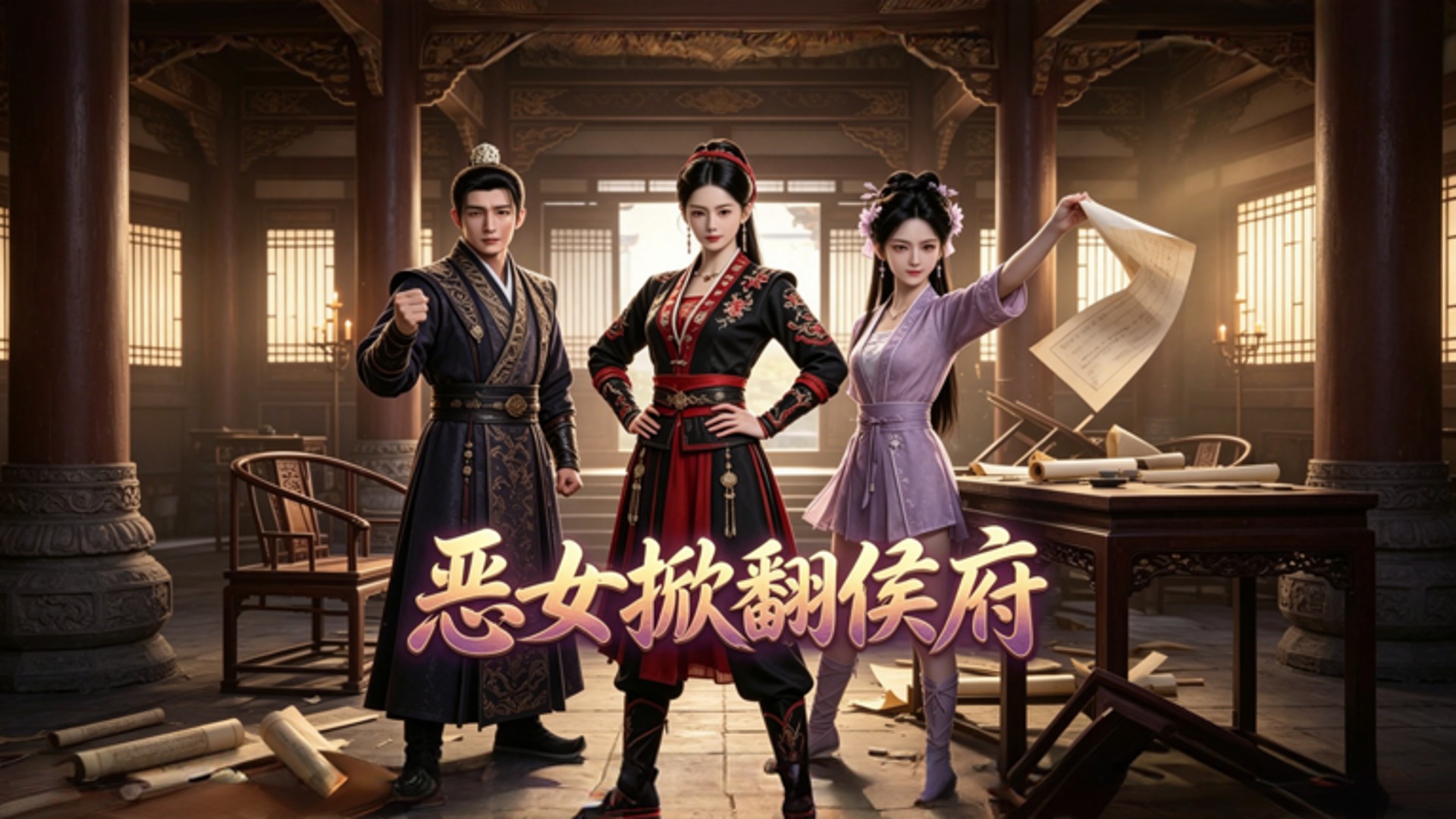恶女掀翻侯府-第29集_动漫_高清完整版视频在线观看_腾讯视频