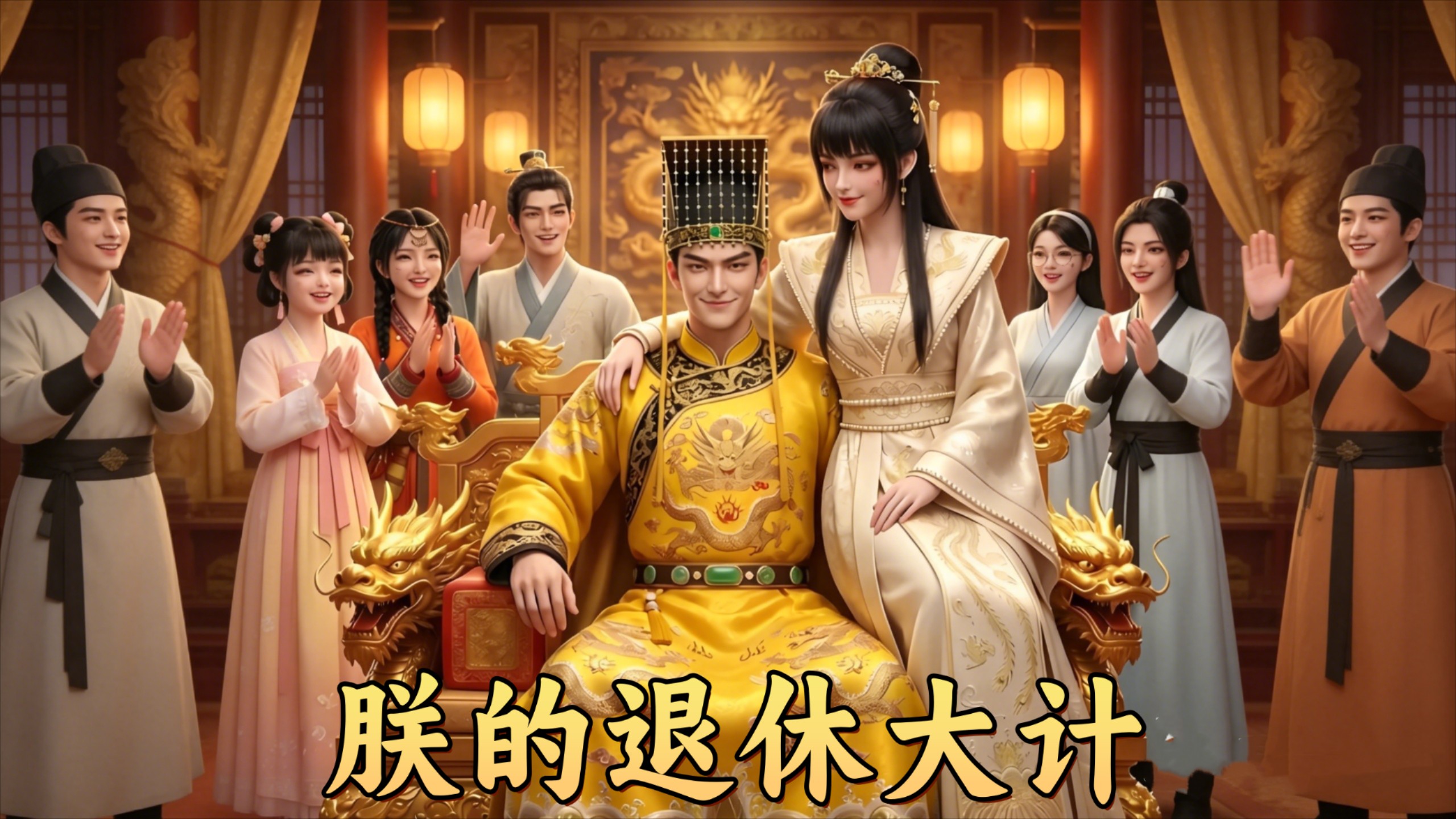 朕的退休大计_第3集：故意装昏君摆烂，结果玩出个太平盛世_动漫_高清完整版视频在线观看_腾讯视频