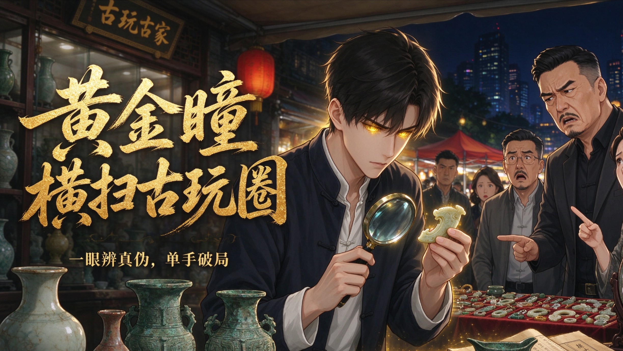 黄金瞳横扫古玩圈 海报