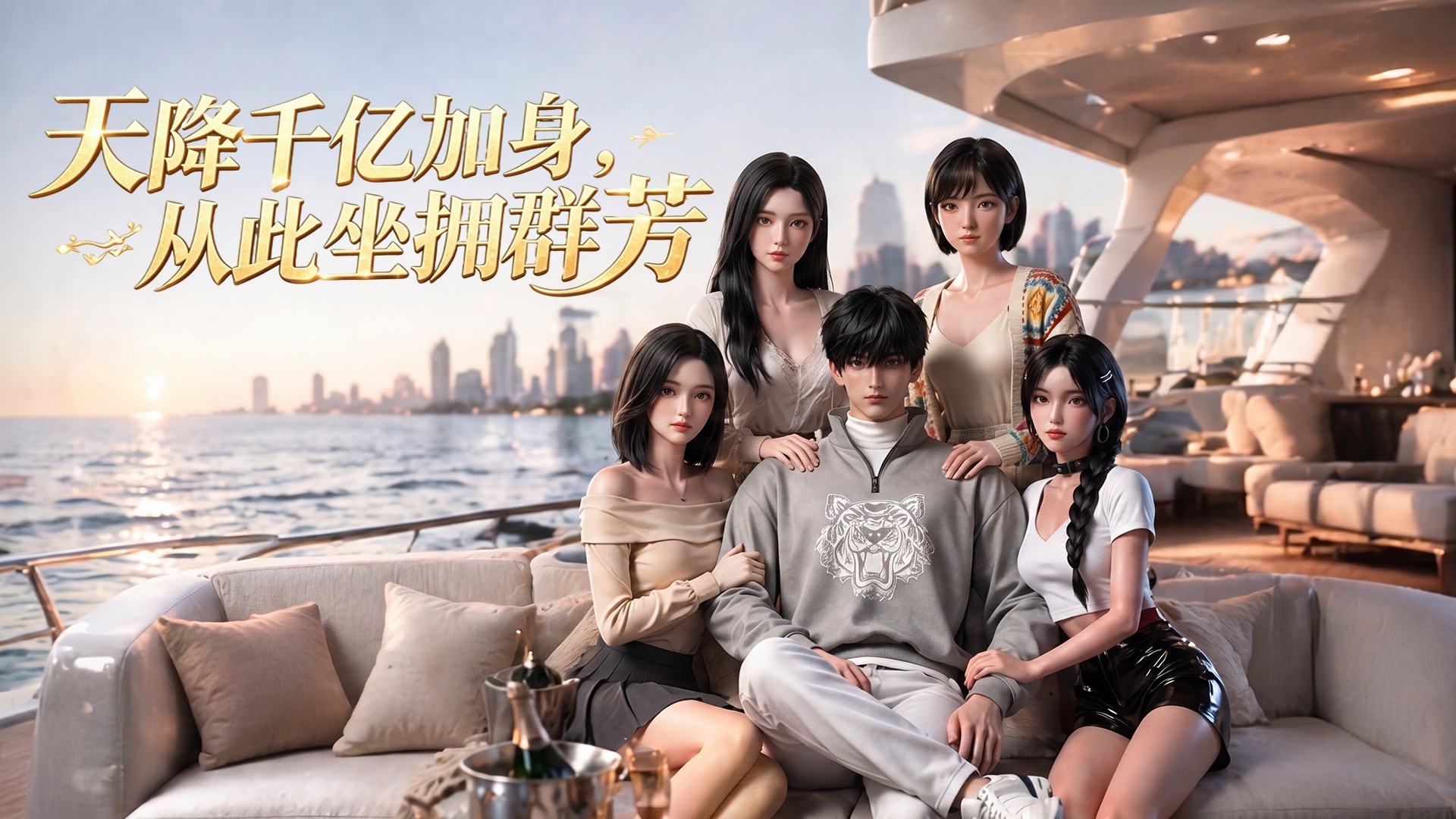 天降千亿加身，从此坐拥群芳_第60集_动漫_高清完整版视频在线观看_腾讯视频