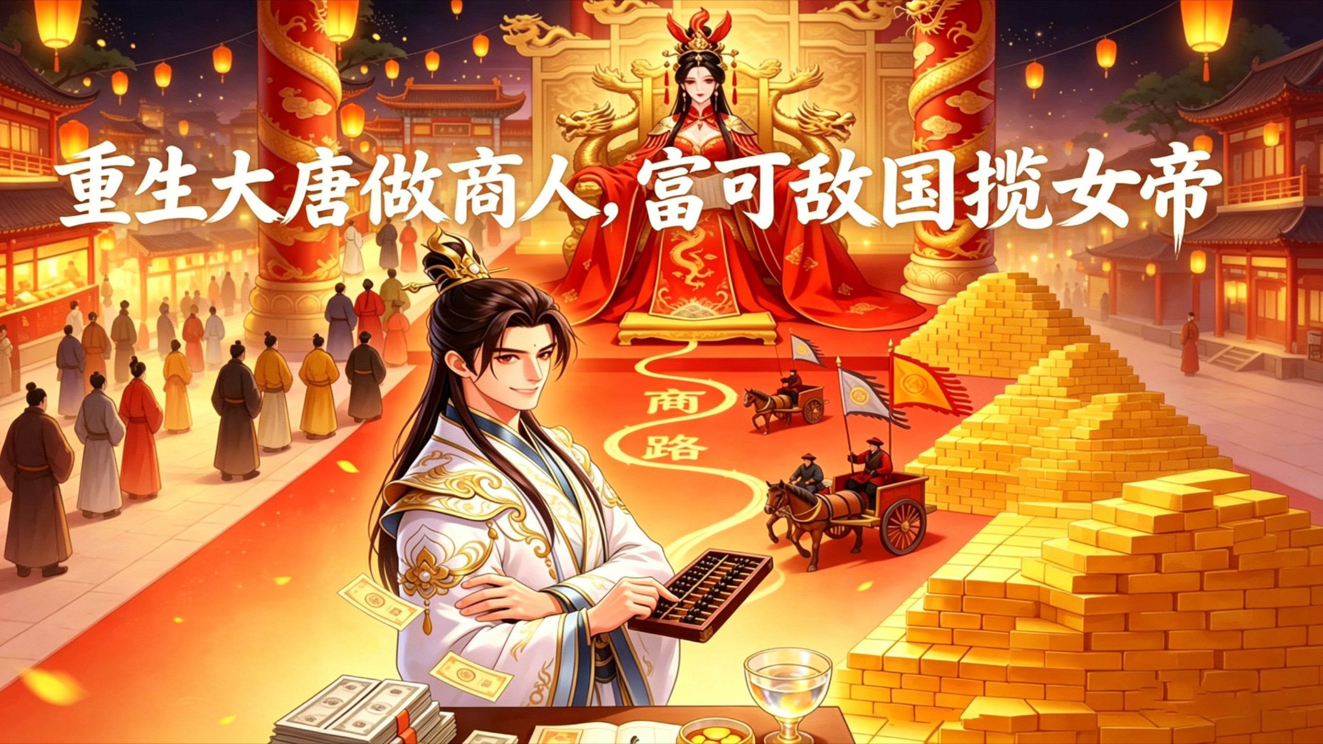 重生大唐做商人，富可敌国揽女帝_第13集：新颖好物，贵妇争先争相追捧_动漫_高清完整版视频在线观看_腾讯视频