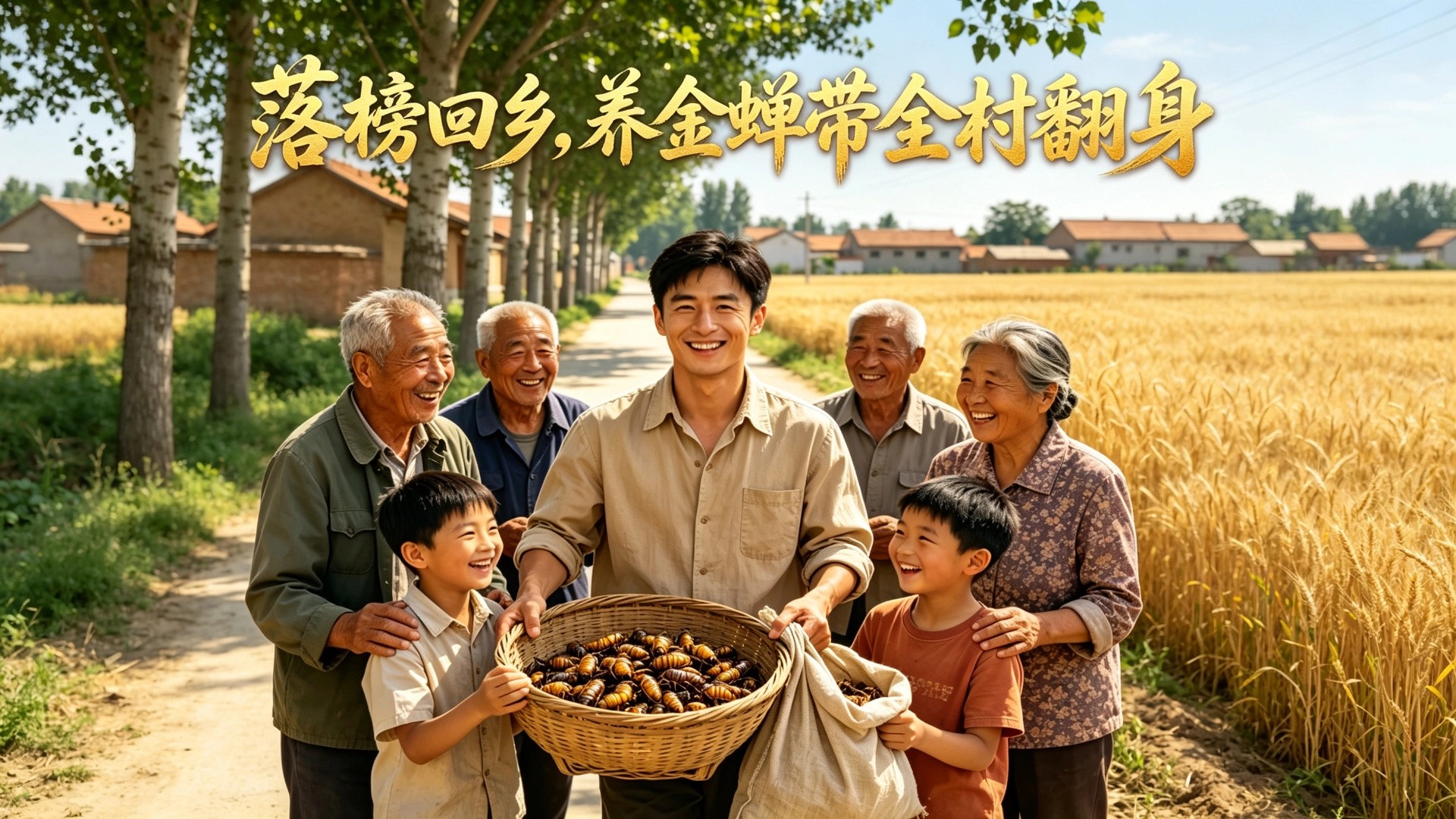 落榜回乡，养金蝉带全村翻身_金蝉振翅1992沸腾岁月-第53集_动漫_高清完整版视频在线观看_腾讯视频