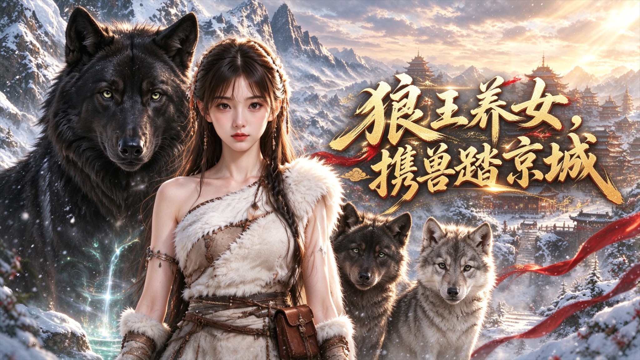 狼王养女，携兽踏京城 海报