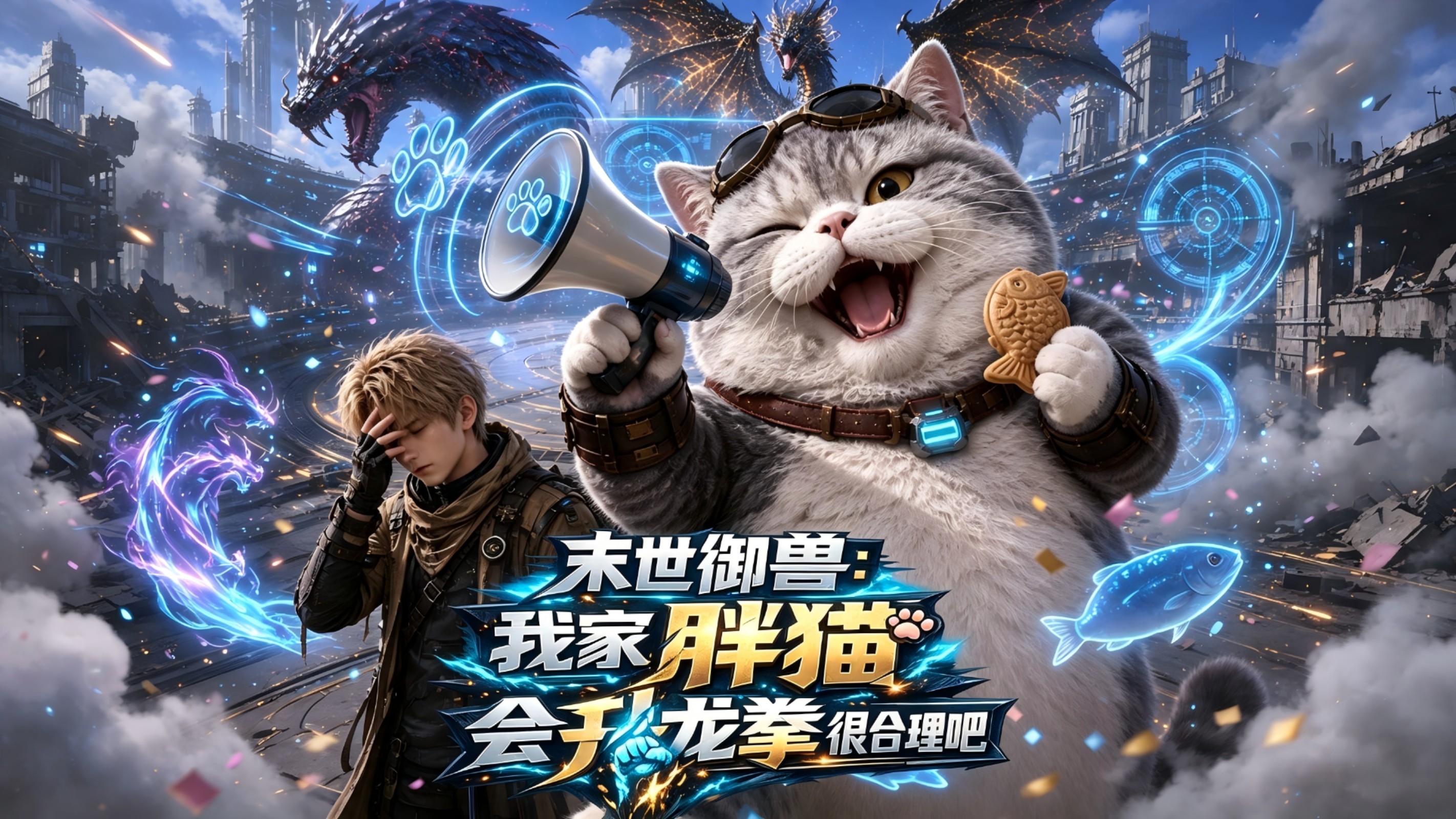 末世御兽：我家胖猫会升龙拳很合理吧第一集_动漫_高清完整版视频在线观看_腾讯视频