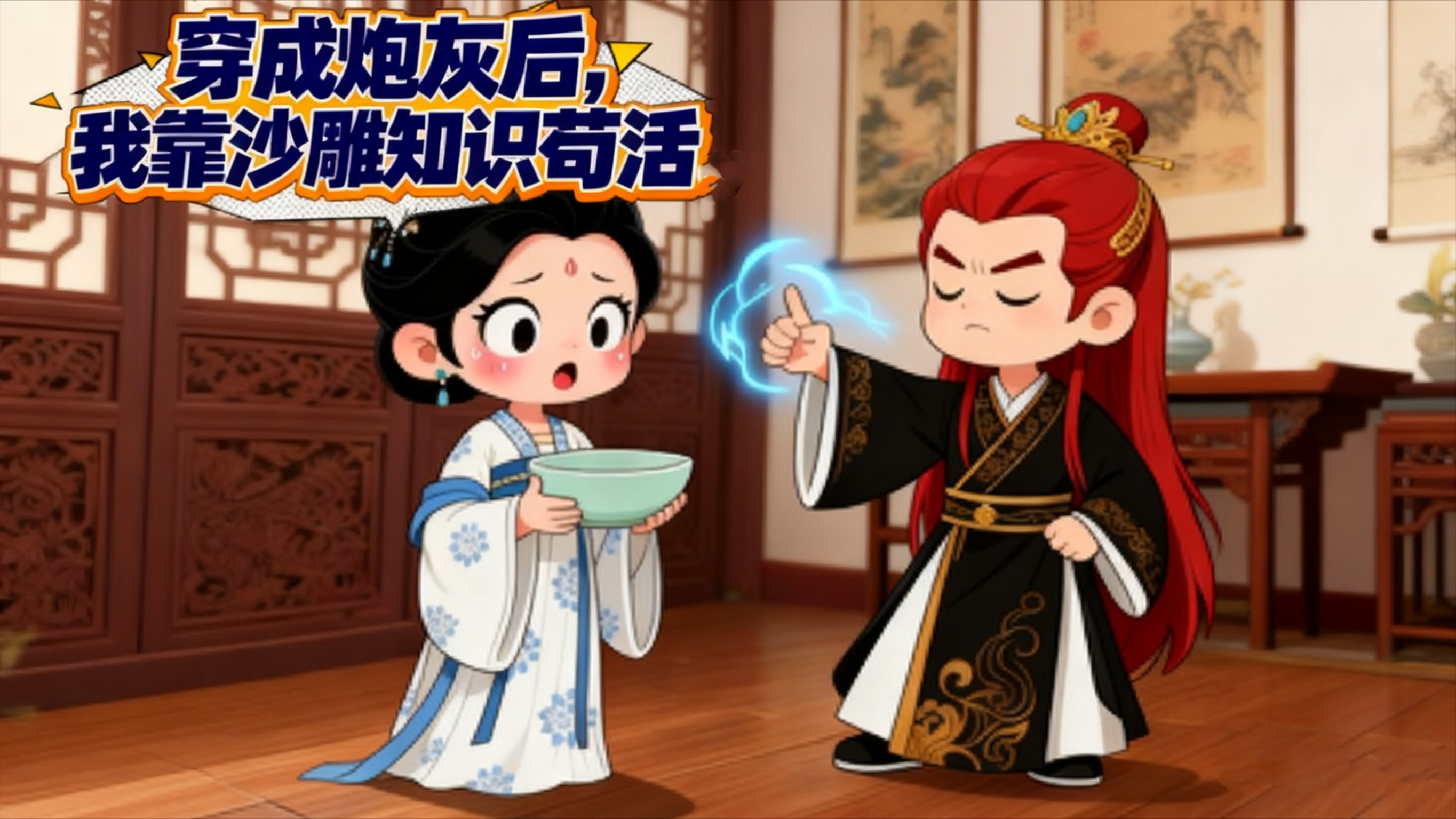 穿成炮灰我靠沙雕卷翻修真界（121集）AI短剧