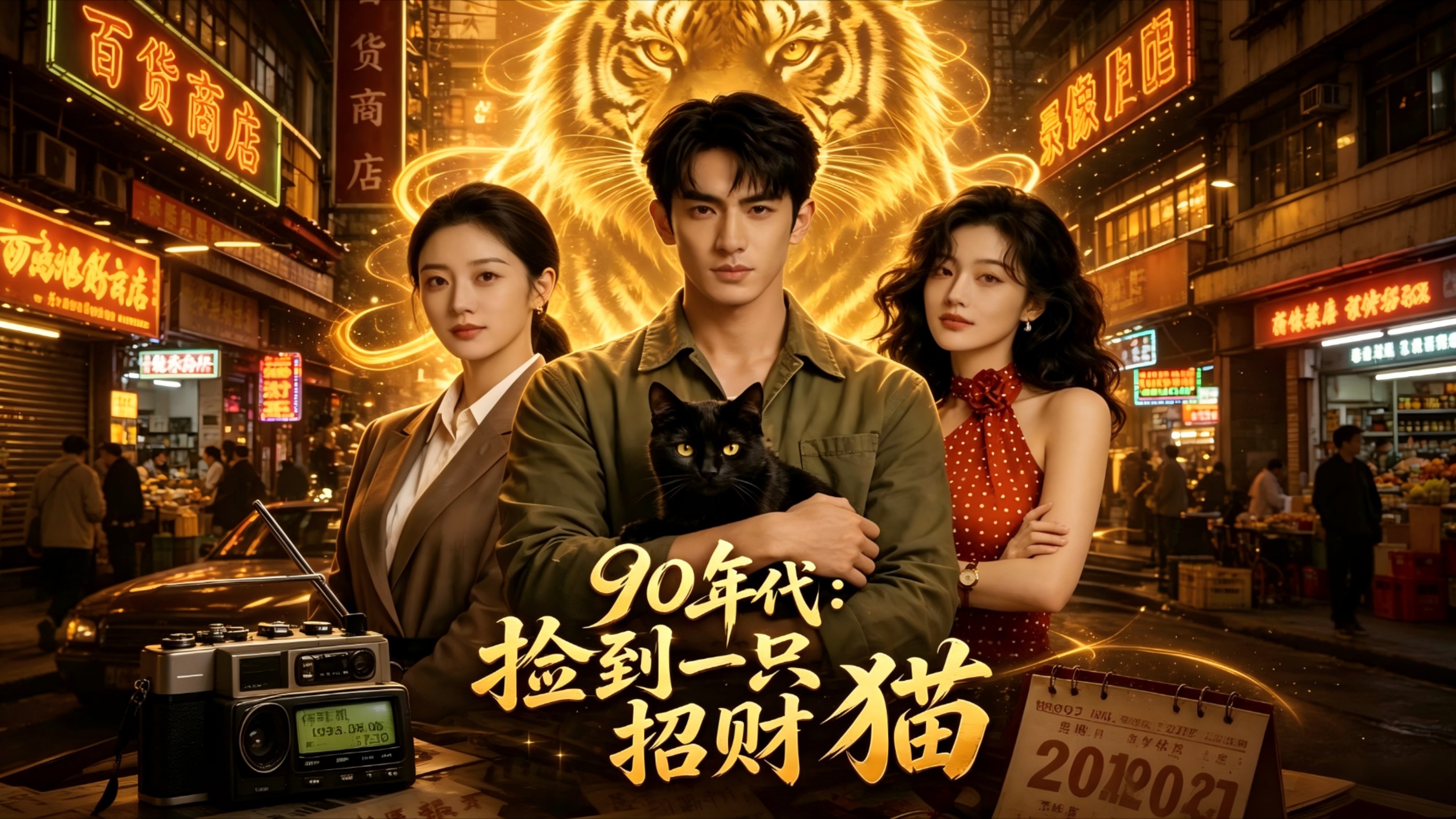 90年代：捡到一只招财猫_电视剧_高清完整版视频在线观看_腾讯视频