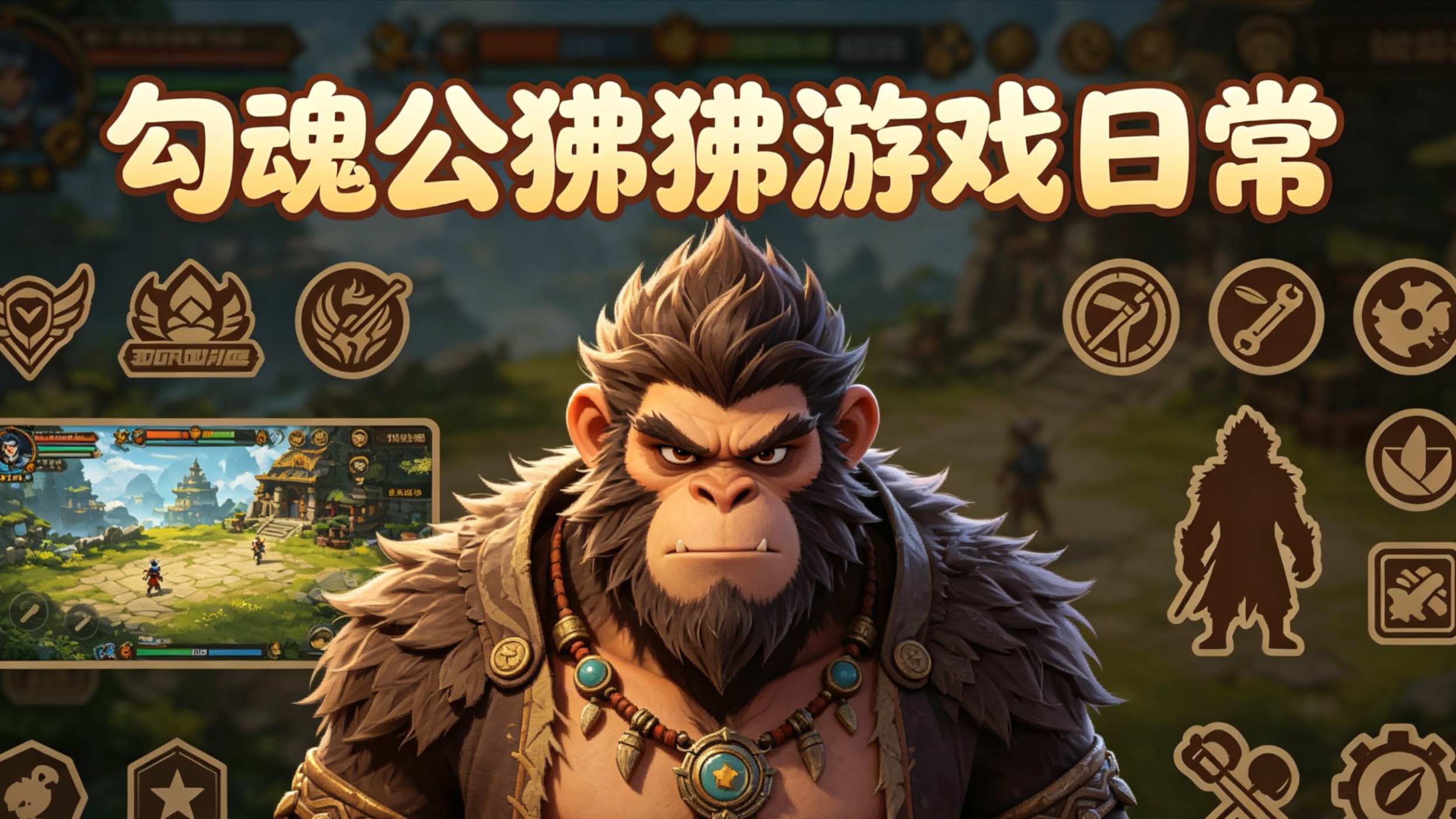 勾魂公狒狒游戏日常_勾魂公狒狒游戏日常_乱了乱了乱了_高清1080P在线观看平台_腾讯视频