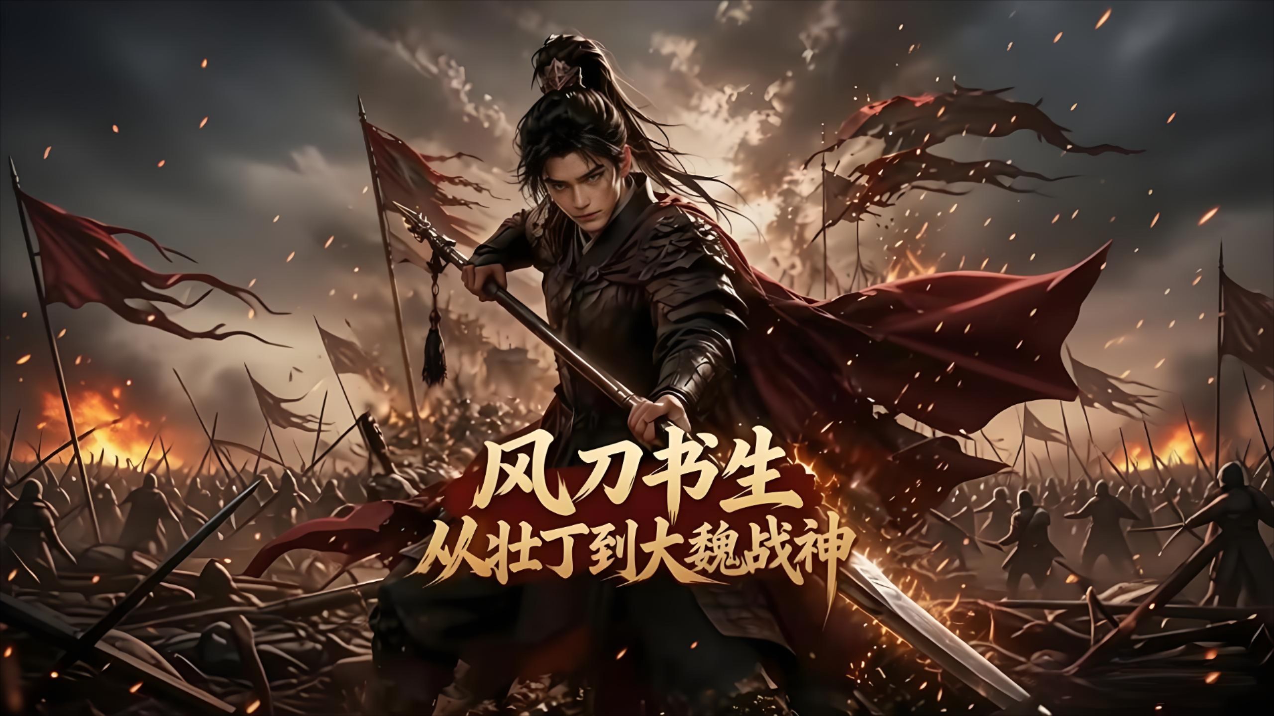 风刀书生从壮丁到大魏战神第四季（114集）AI短剧