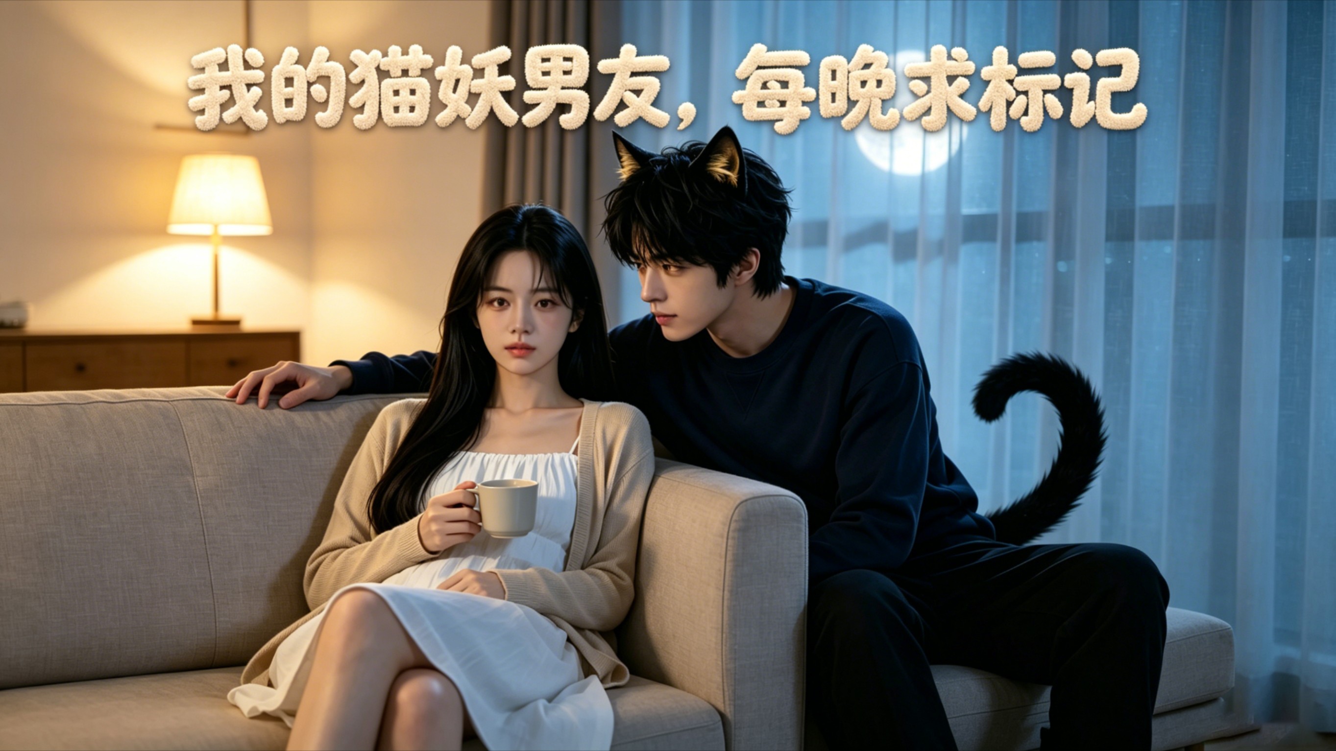 我的猫妖男友，每晚求标记-第1集捡回流浪猫三个月后，它月圆夜变成人形：请收下我的契约_电视剧_高清完整版视频在线观看_腾讯视频
