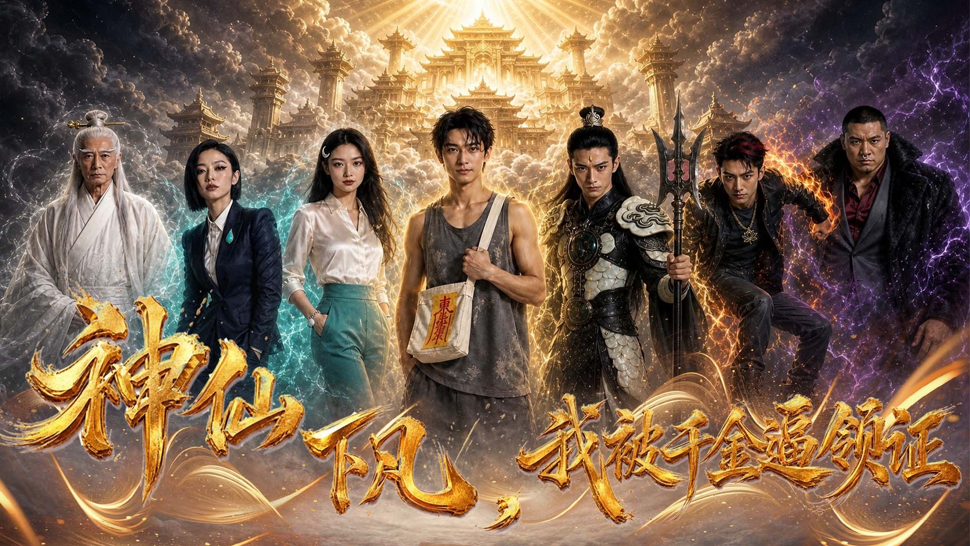 神仙下凡被逼领证_第一集：三界通道受损，玉帝师弟来相助_电视剧_高清完整版视频在线观看_腾讯视频