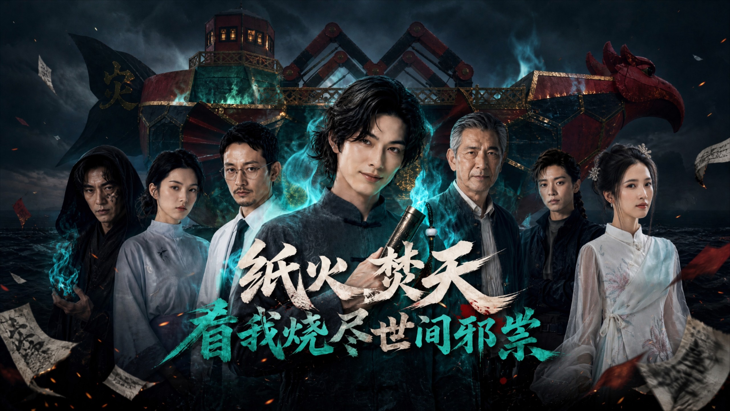 纸火焚天，看我烧尽世间邪祟_电视剧_高清完整版视频在线观看_腾讯视频