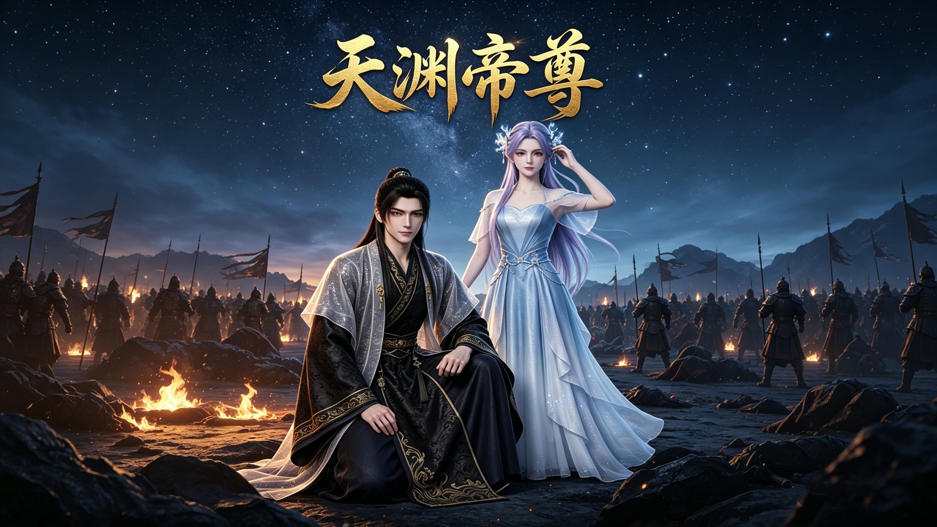 天渊帝尊_第35集：夫妻同心，共修绝世功法_动漫_高清完整版视频在线观看_腾讯视频