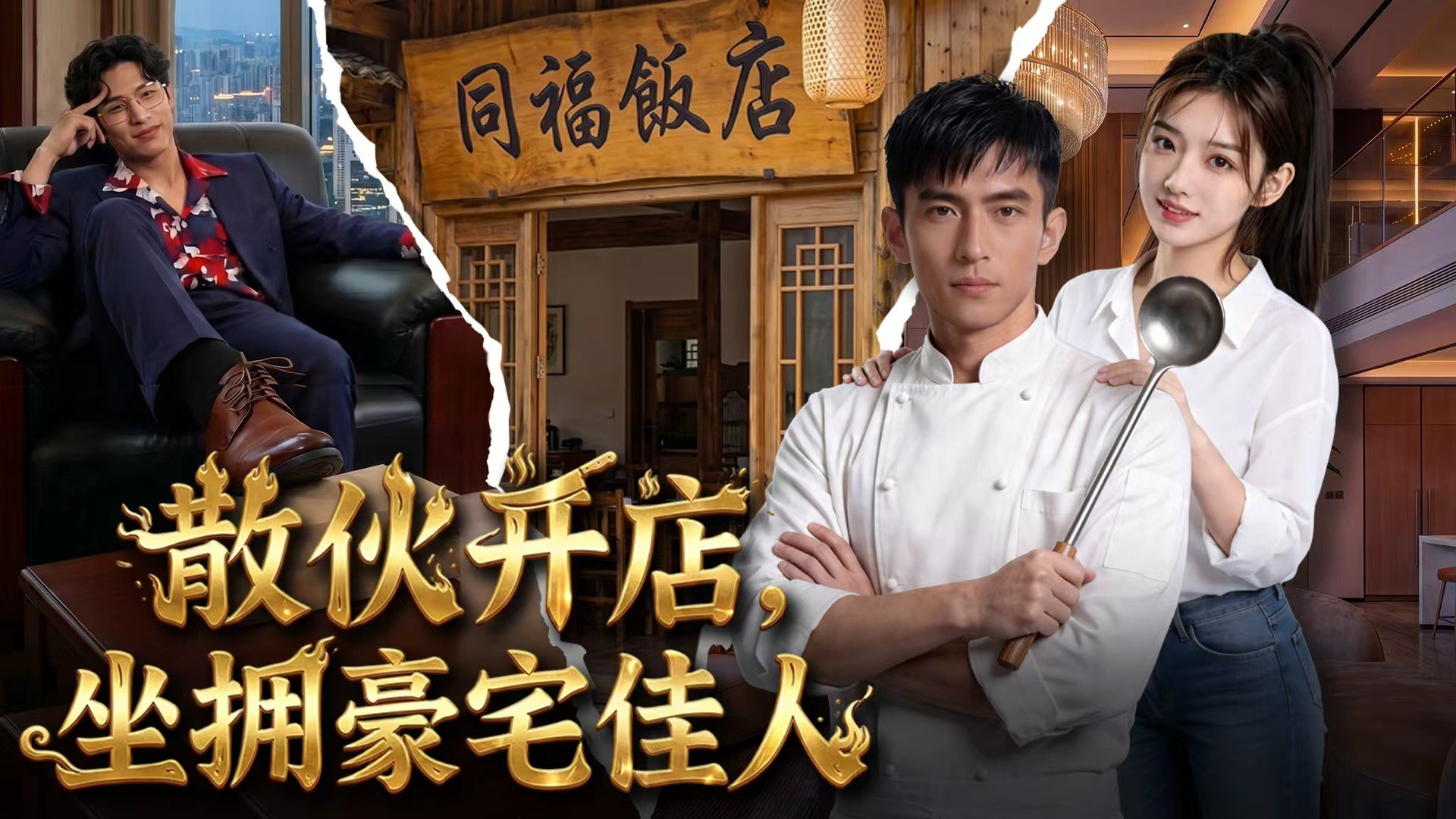 散伙开店，坐拥豪宅佳人第60集_电视剧_高清完整版视频在线观看_腾讯视频